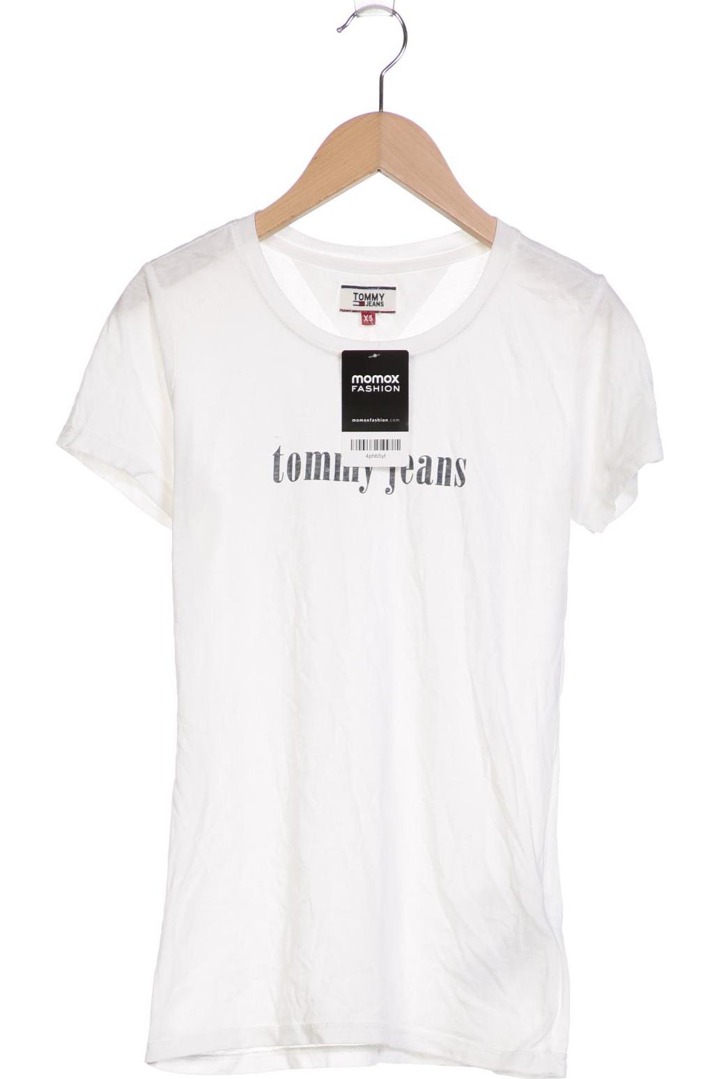

Tommy Jeans Damen T-Shirt, weiß, Gr. 34