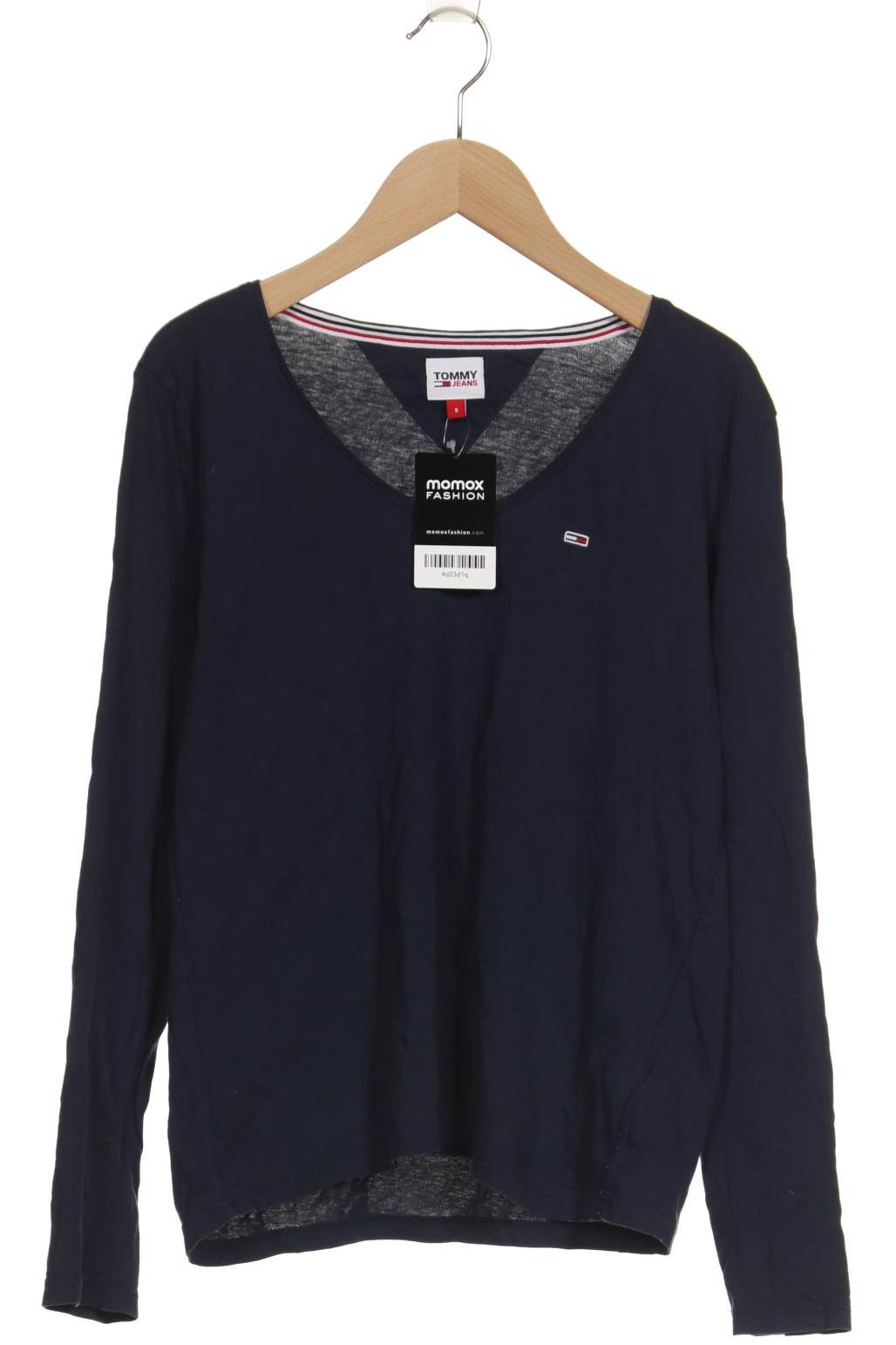 

Tommy Jeans Damen Langarmshirt, marineblau, Gr. 36