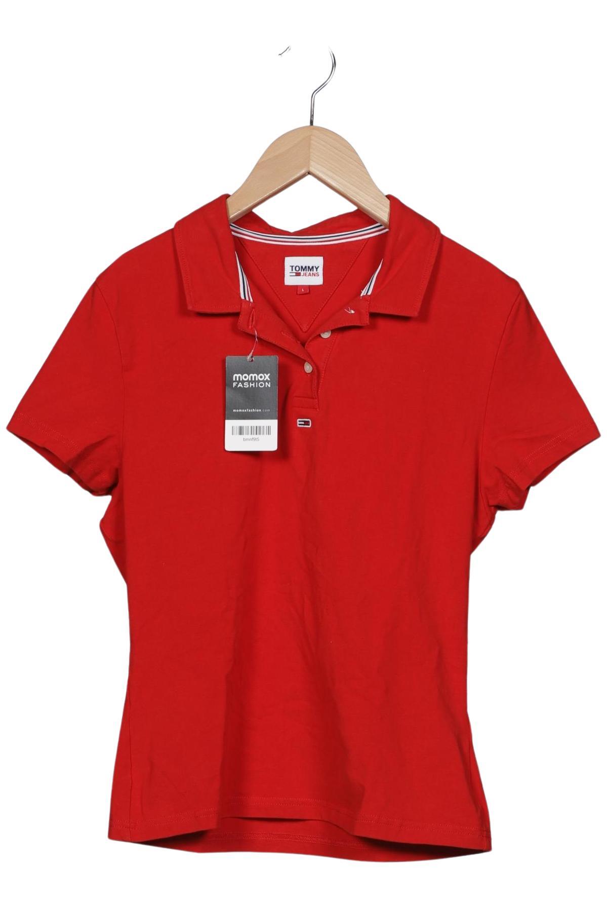 

Tommy Jeans Damen Poloshirt, rot, Gr. 42