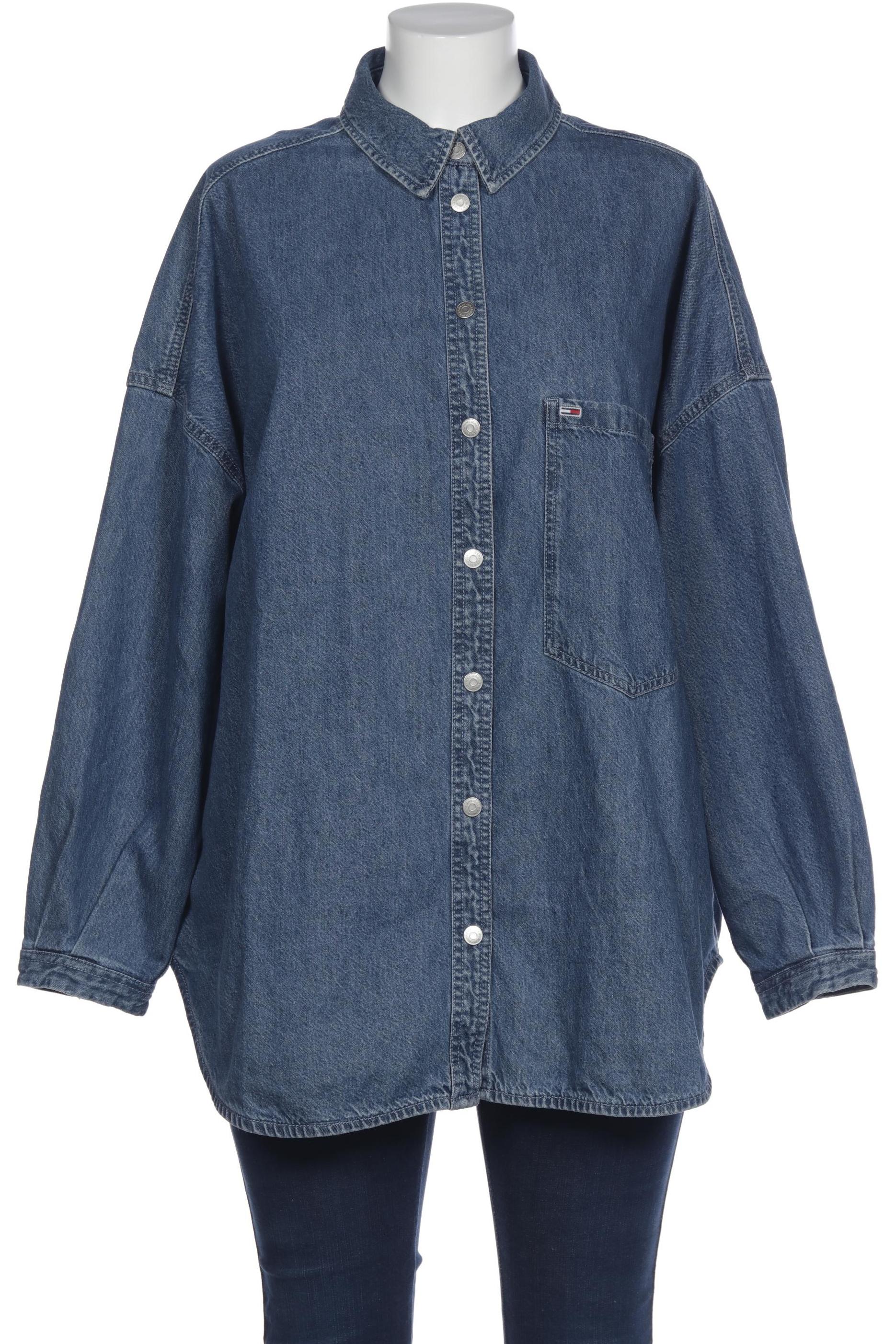

Tommy Jeans Damen Bluse, blau, Gr. 44