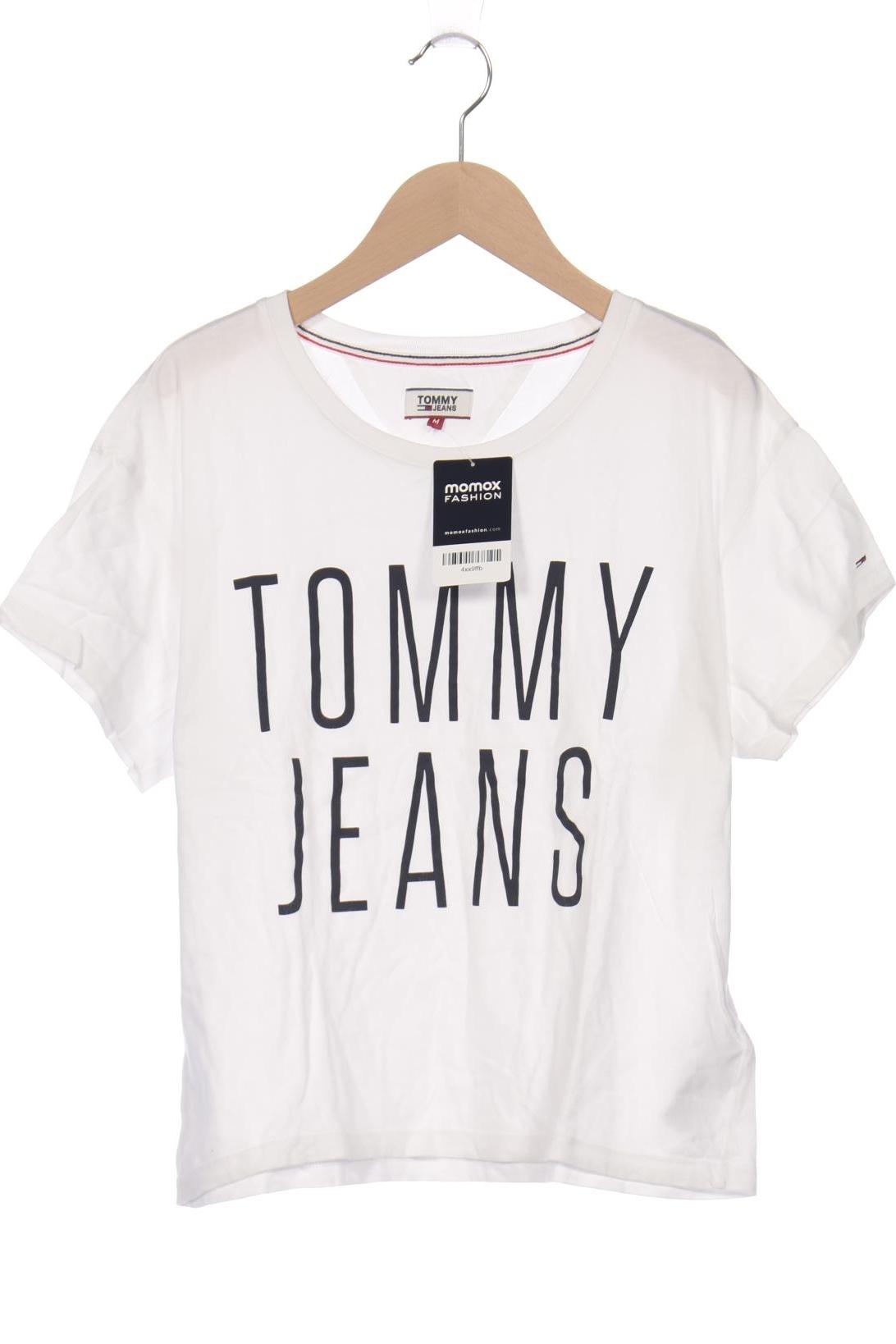 

Tommy Jeans Damen T-Shirt, weiß, Gr. 38
