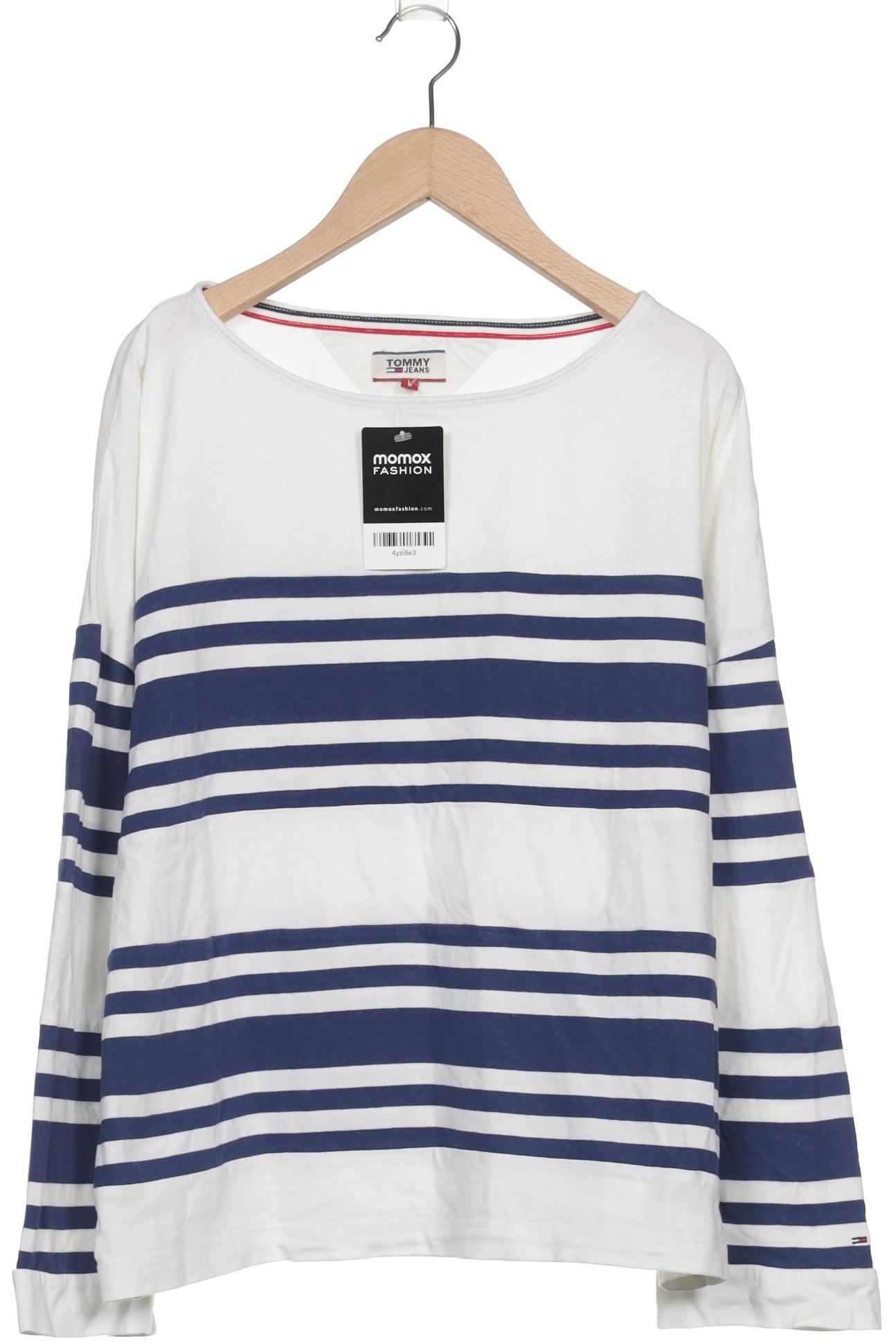 

Tommy Jeans Damen Langarmshirt, blau, Gr. 42