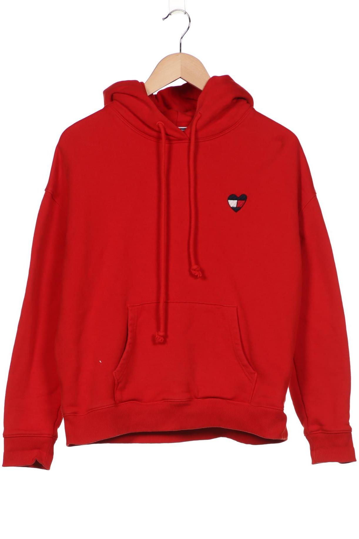 

Tommy Jeans Damen Kapuzenpullover, rot, Gr. 44