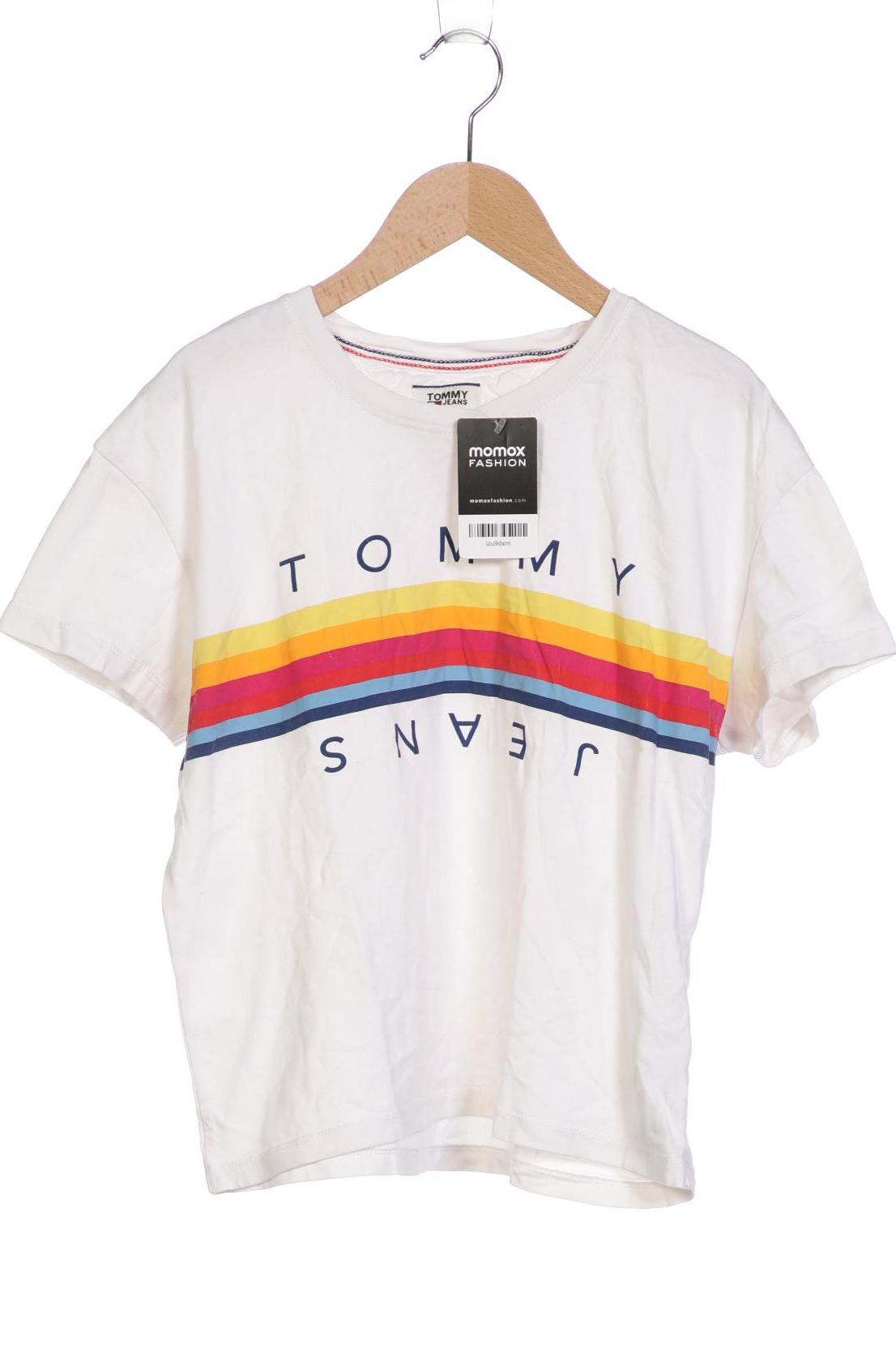 

Tommy Jeans Damen T-Shirt, weiß, Gr. 36