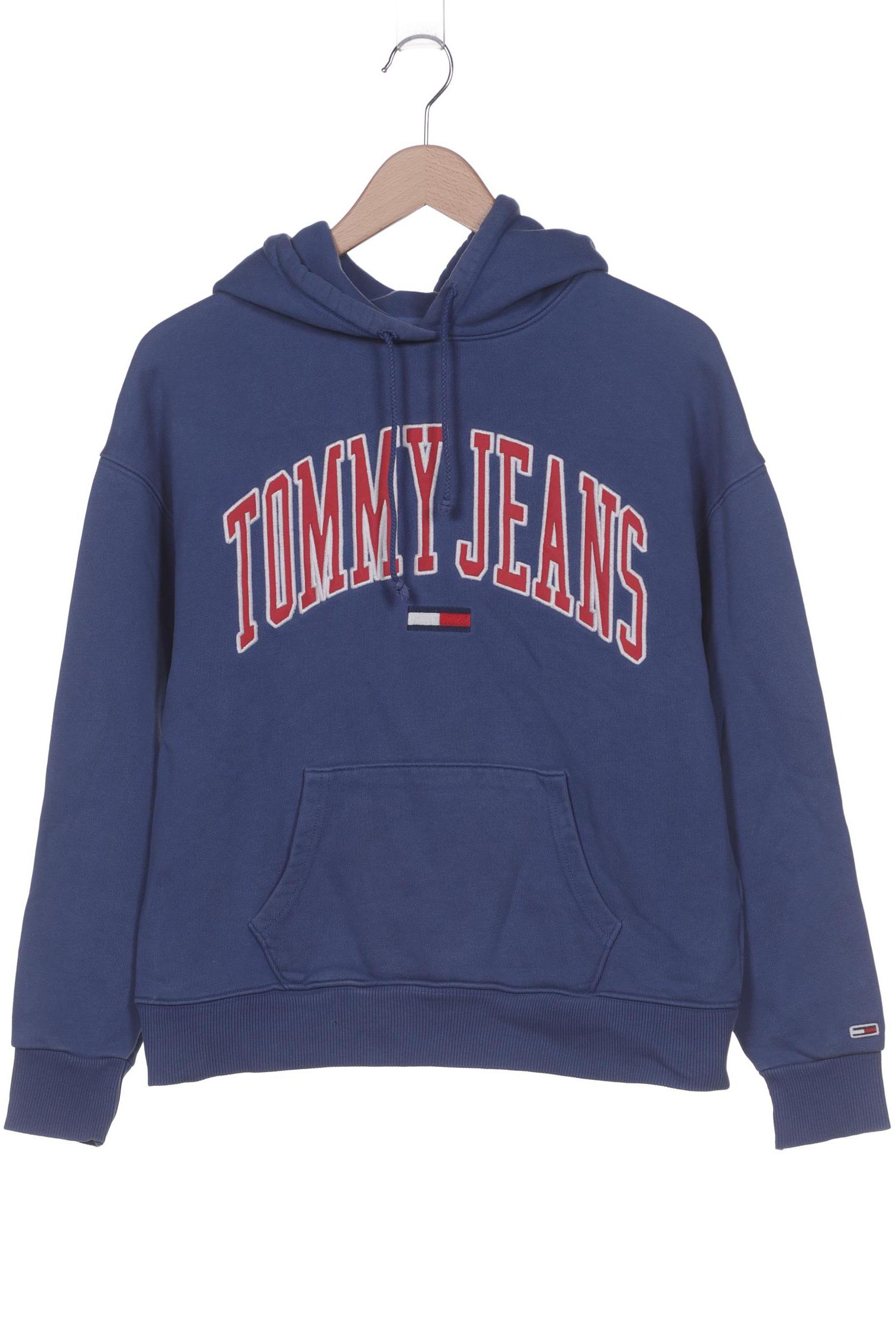 

Tommy Jeans Damen Kapuzenpullover, blau, Gr. 34