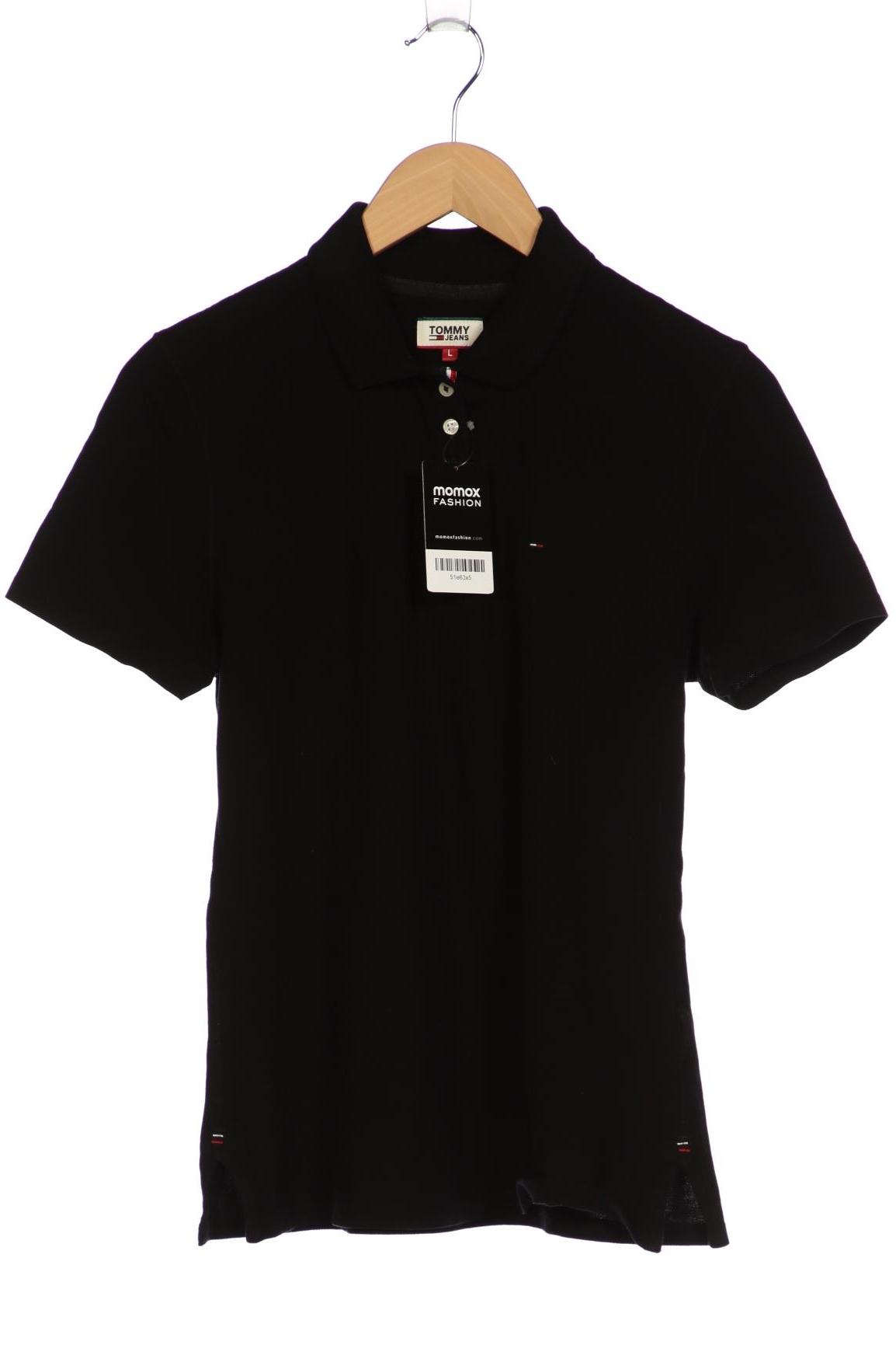 

Tommy Jeans Damen Poloshirt, schwarz, Gr. 42