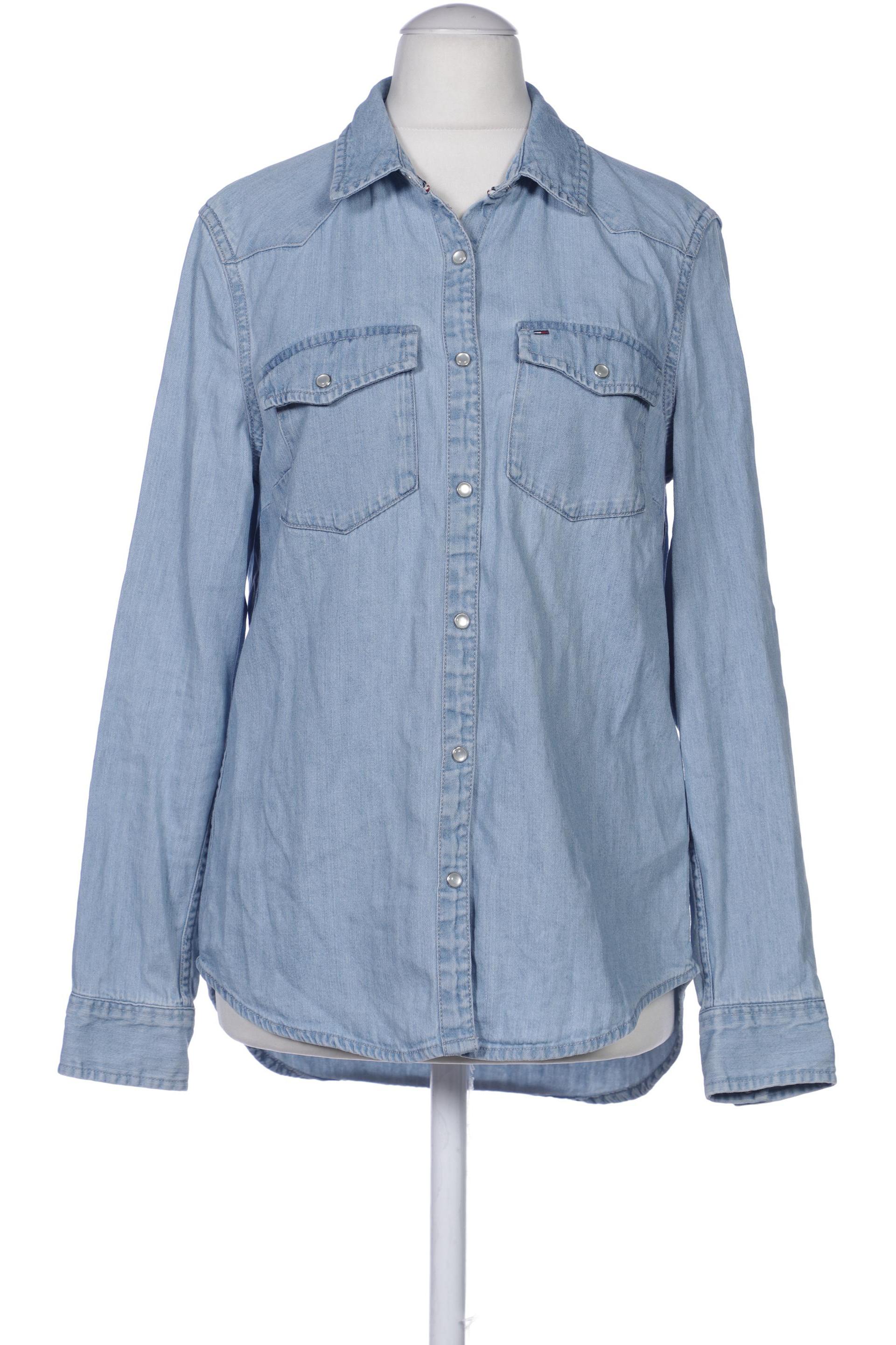 

Tommy Jeans Damen Bluse, blau, Gr. 34