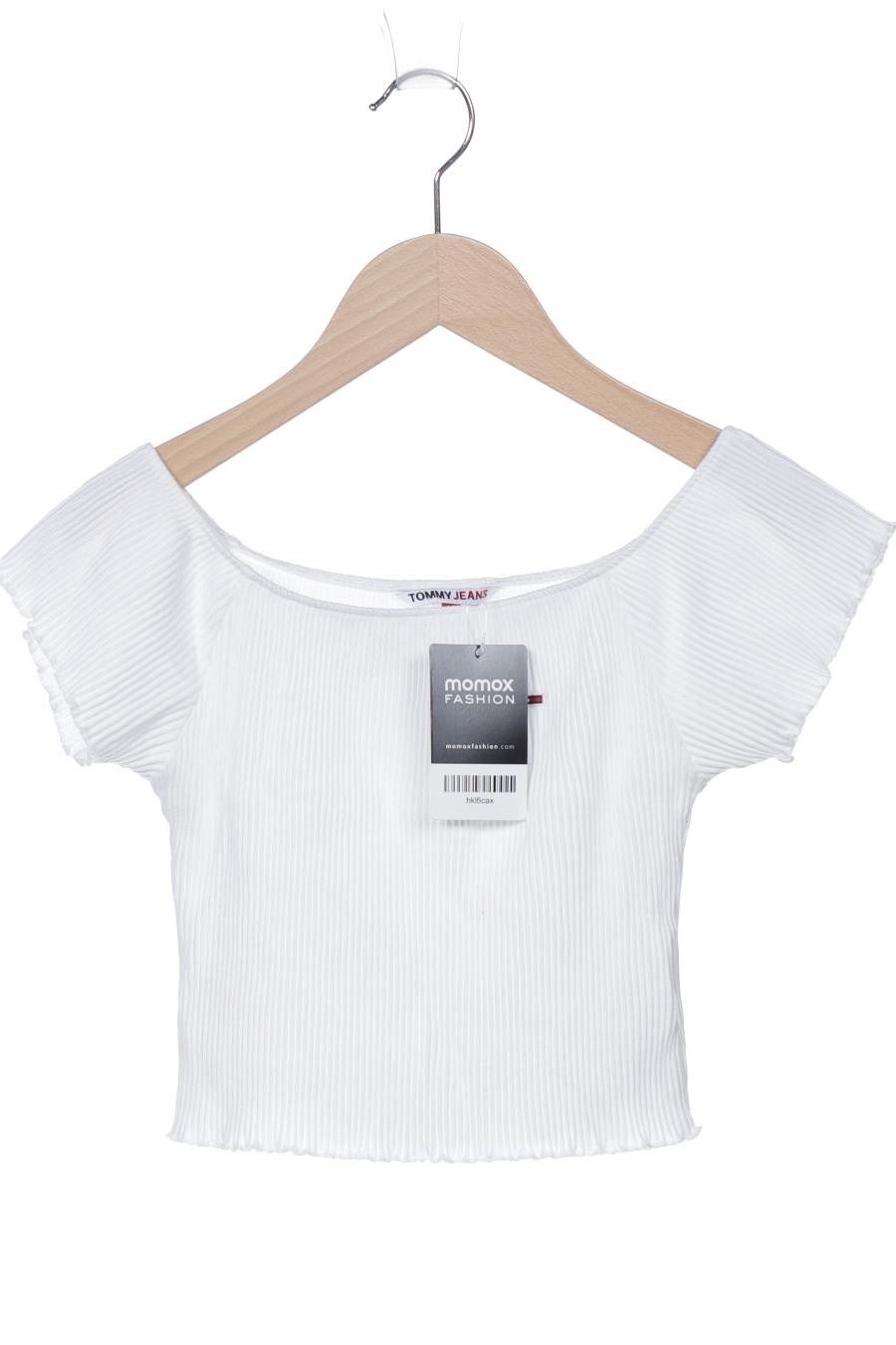 

Tommy Jeans Damen T-Shirt, weiß, Gr. 36