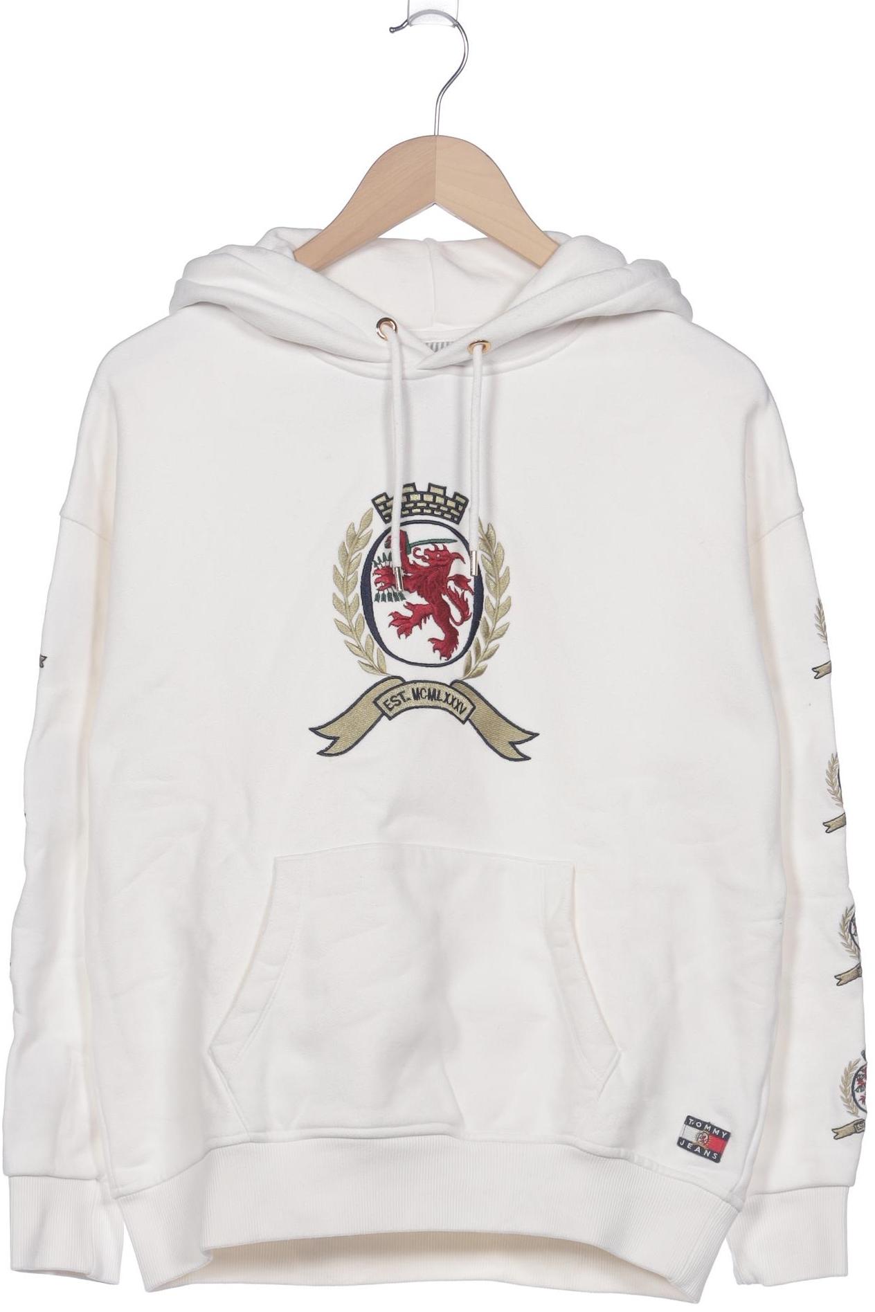 

Tommy Jeans Damen Kapuzenpullover, cremeweiß, Gr. 38