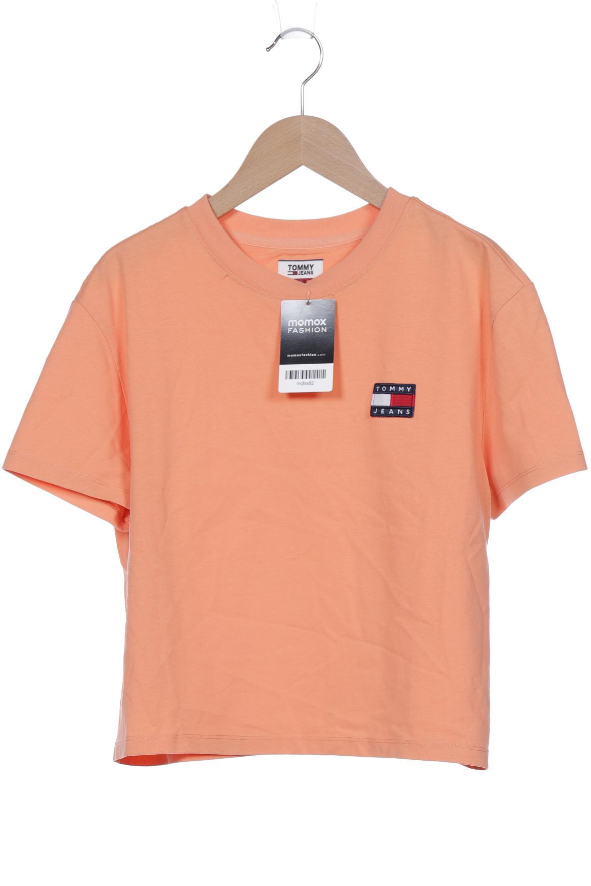 

Tommy Jeans Damen T-Shirt, orange, Gr. 34