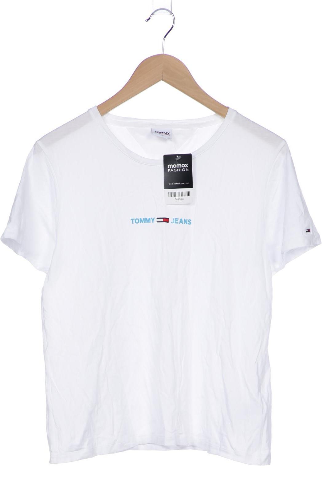 

Tommy Jeans Damen T-Shirt, weiß, Gr. 44