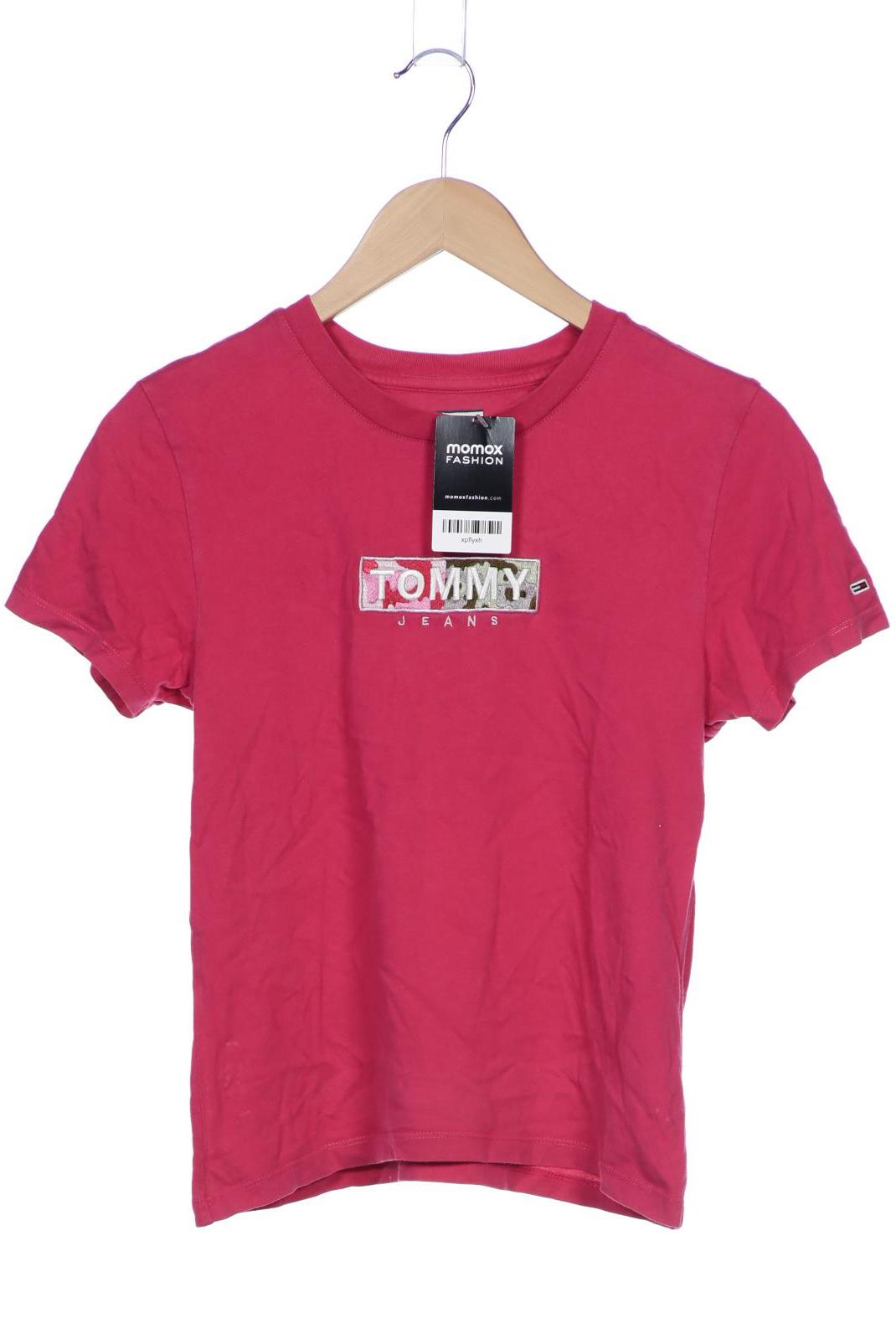 

Tommy Jeans Damen T-Shirt, rot, Gr. 34