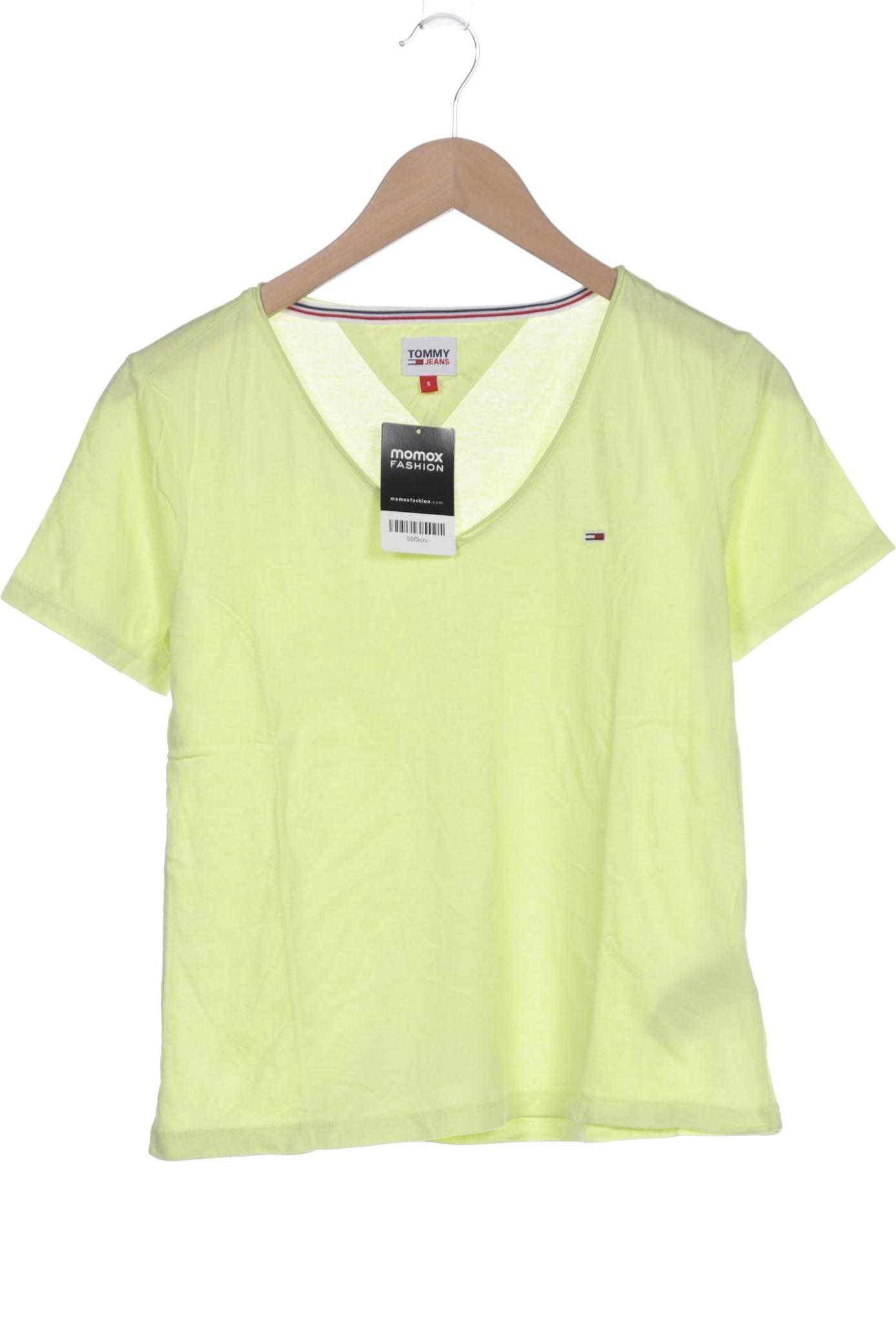 

Tommy Jeans Damen T-Shirt, gelb, Gr. 36