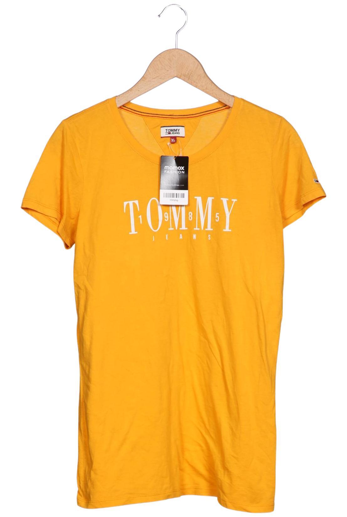 

Tommy Jeans Damen T-Shirt, gelb, Gr. 44