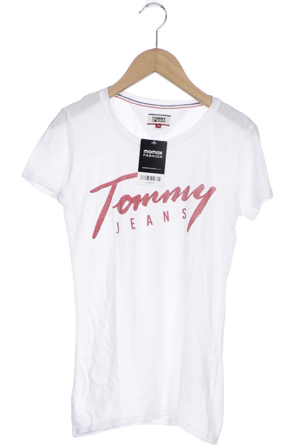 

Tommy Jeans Damen T-Shirt, weiß, Gr. 34