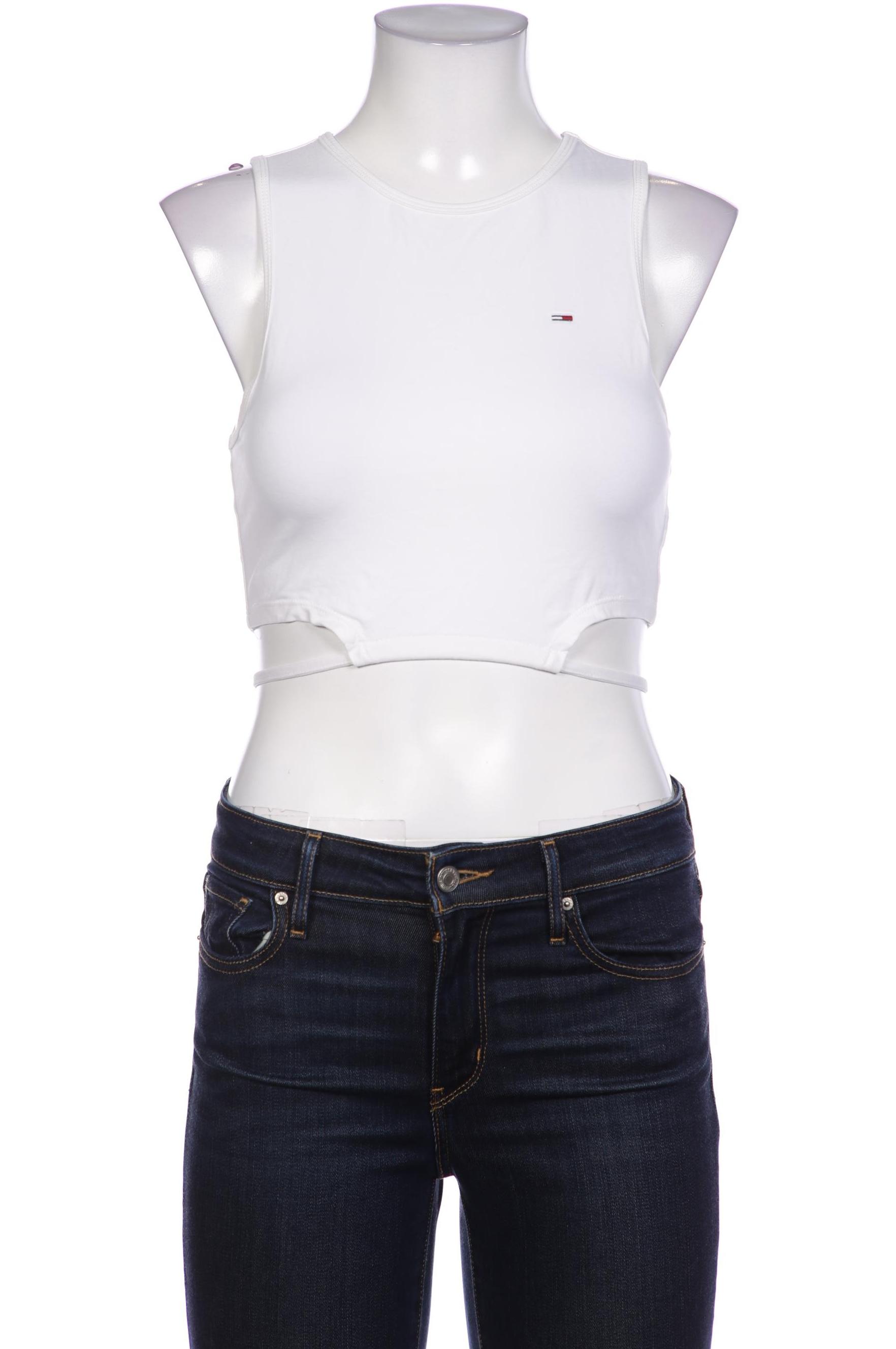 

Tommy Jeans Damen Top, weiß, Gr. 38