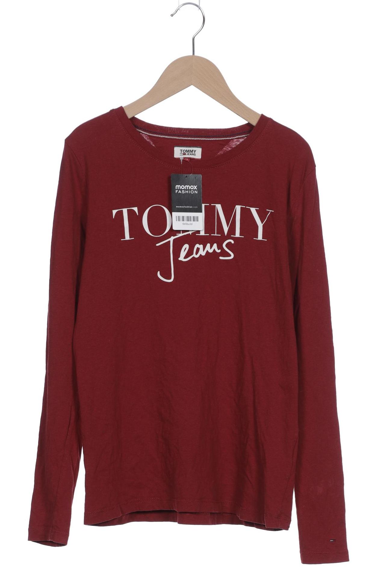 

Tommy Jeans Damen Langarmshirt, bordeaux