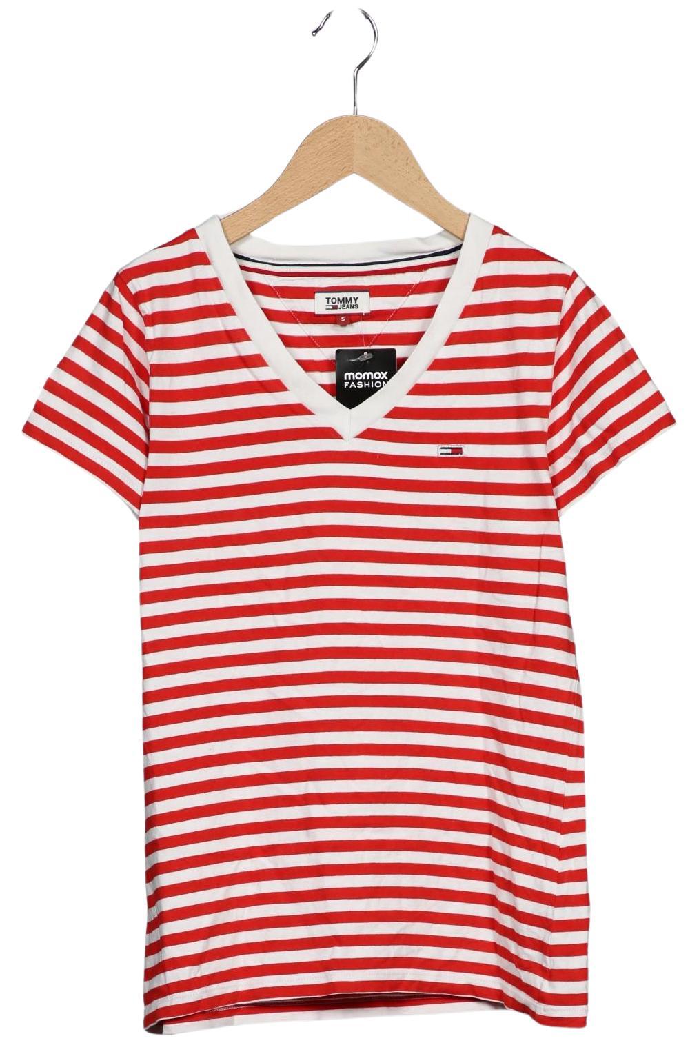 

Tommy Jeans Damen T-Shirt, mehrfarbig, Gr. 36
