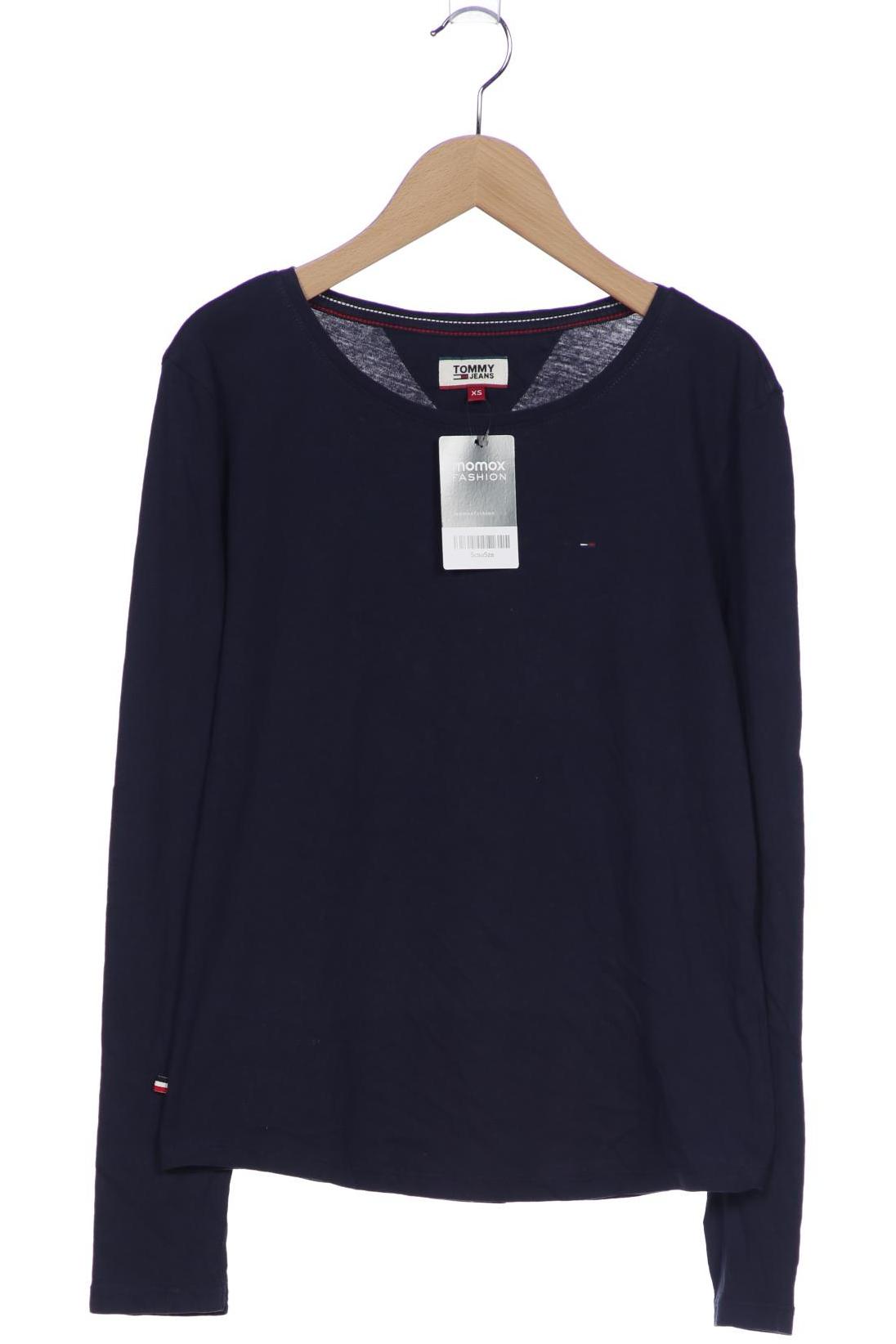 

Tommy Jeans Damen Langarmshirt, marineblau, Gr. 34