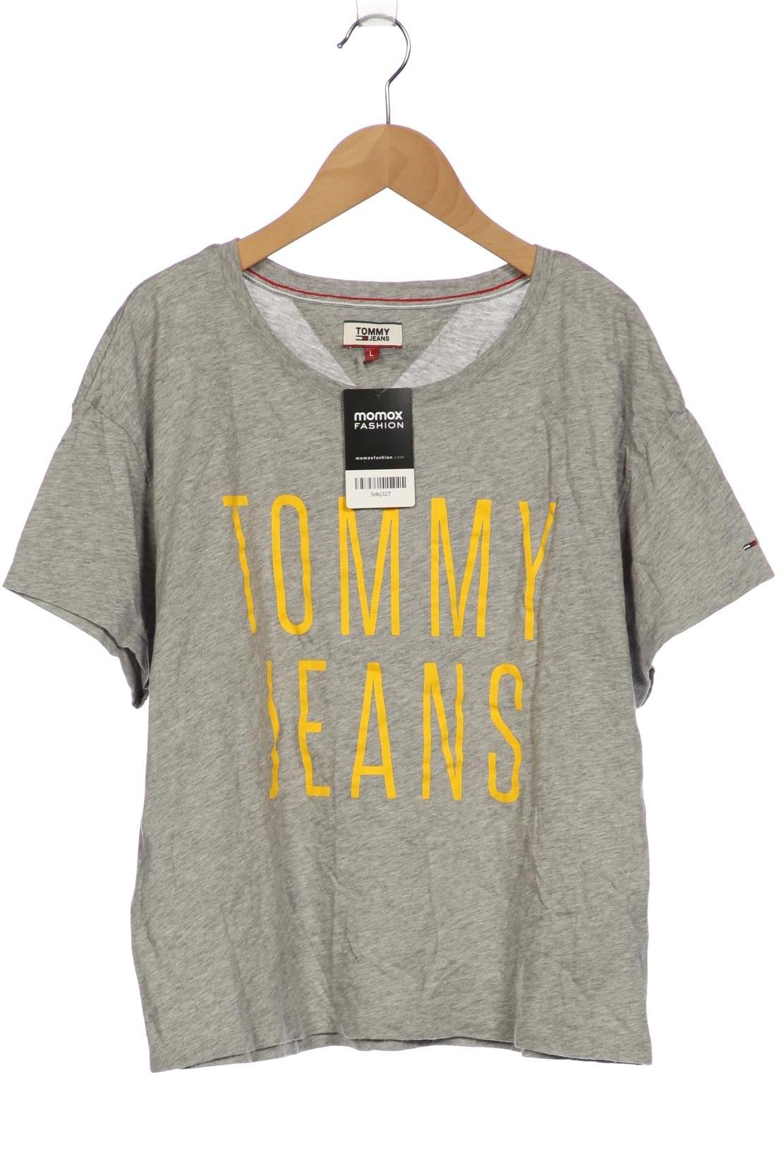 

Tommy Jeans Damen T-Shirt, grau, Gr. 42