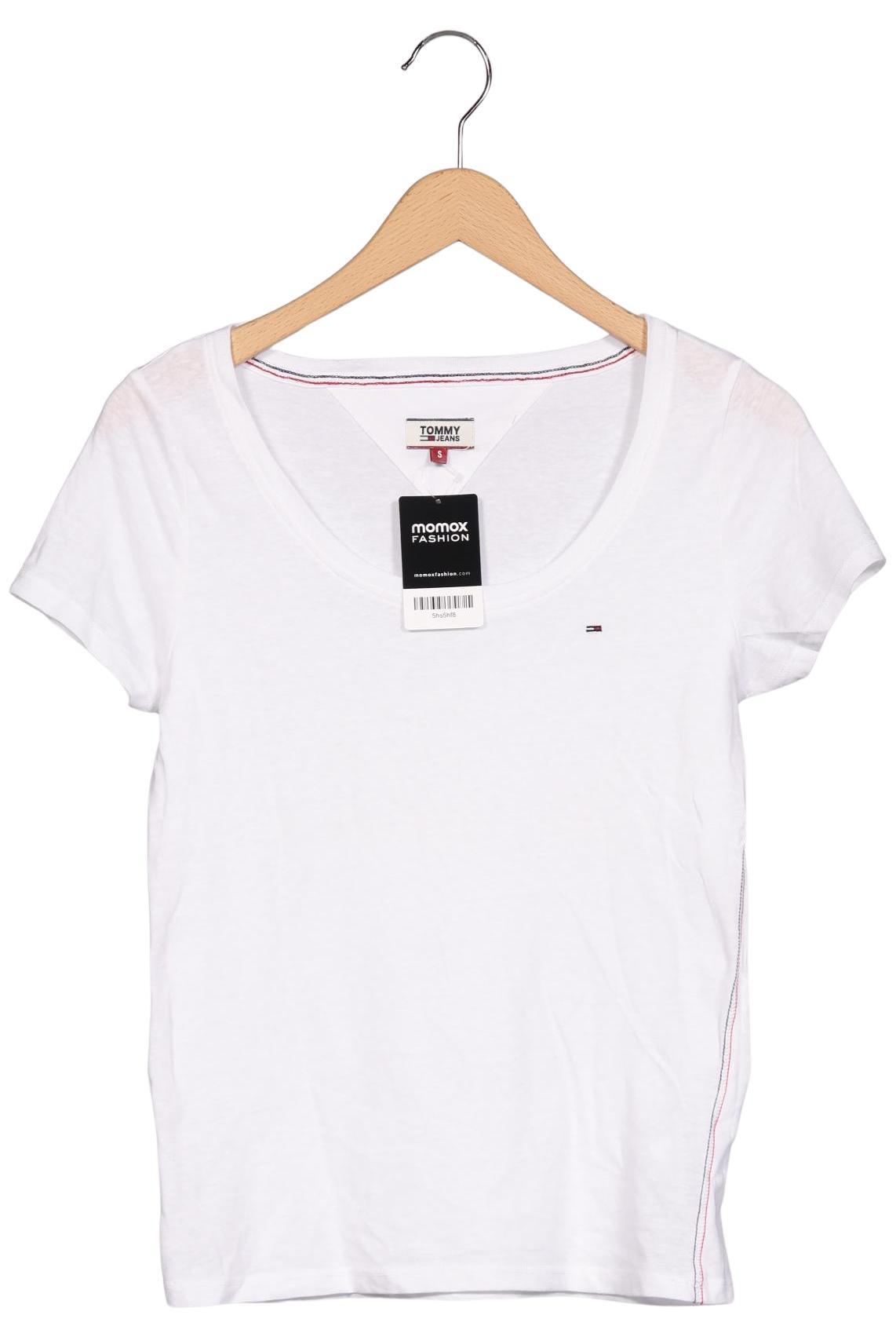 

Tommy Jeans Damen T-Shirt, weiß, Gr. 36