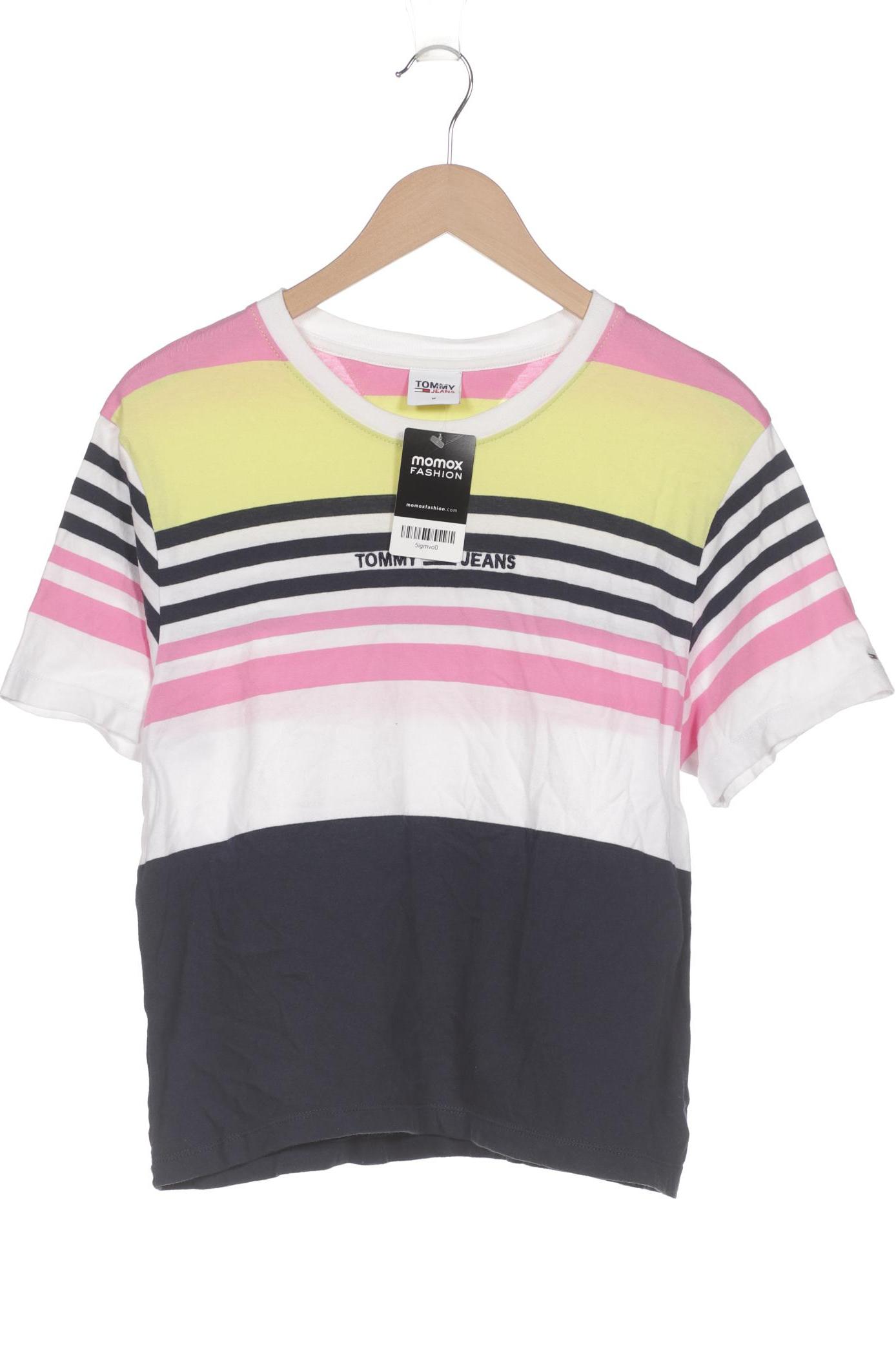 

Tommy Jeans Damen T-Shirt, mehrfarbig, Gr. 38