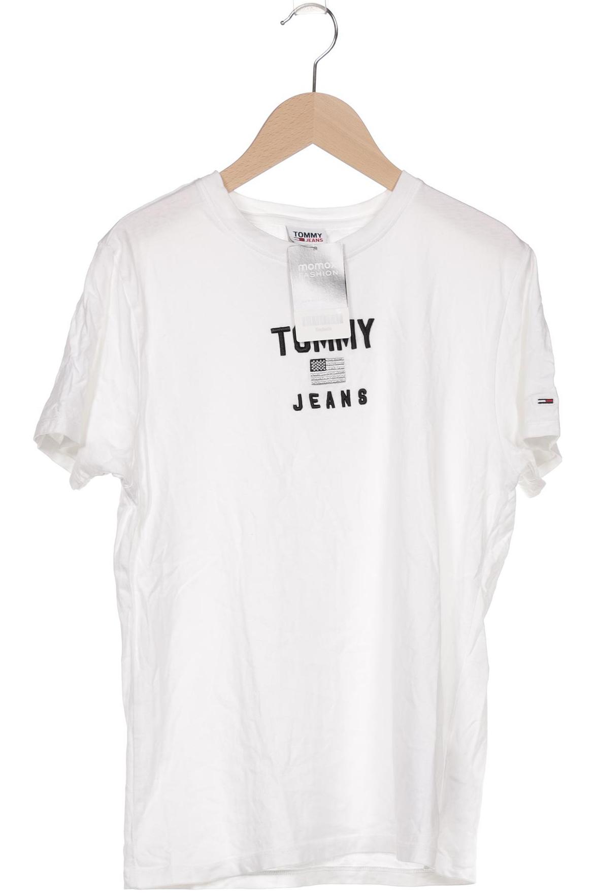 

Tommy Jeans Damen T-Shirt, weiß, Gr. 34