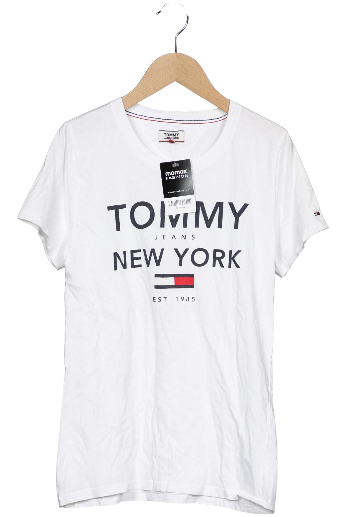 

Tommy Jeans Damen T-Shirt, weiß, Gr. 36