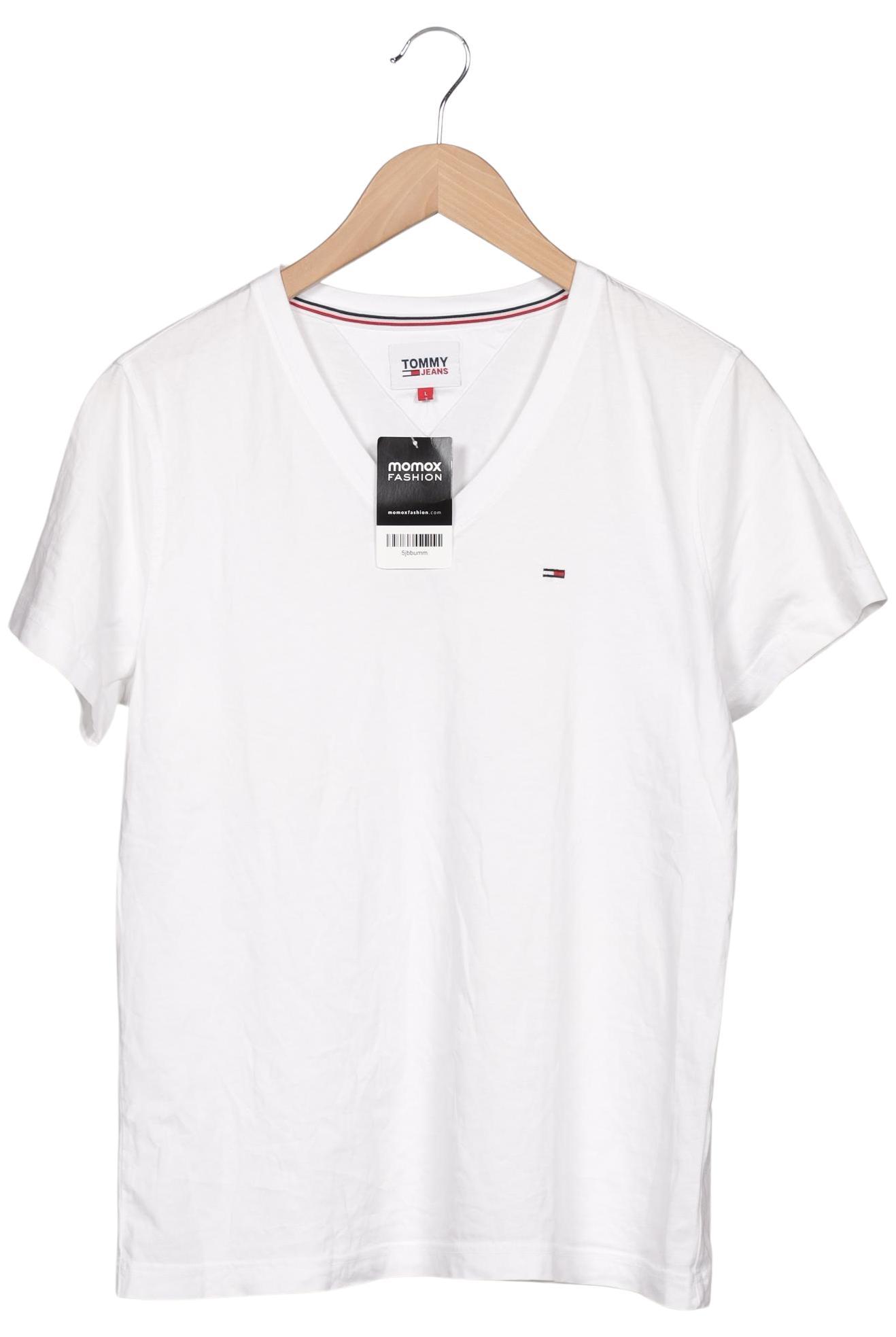 

Tommy Jeans Damen T-Shirt, weiß, Gr. 42