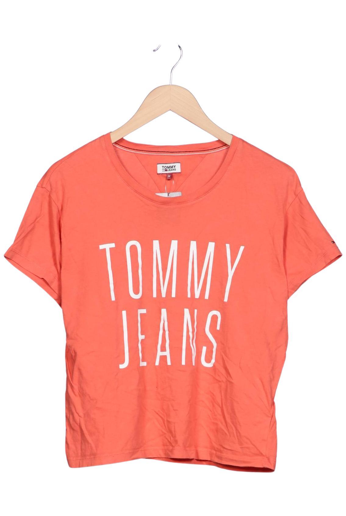 

Tommy Jeans Damen T-Shirt, orange, Gr. 38