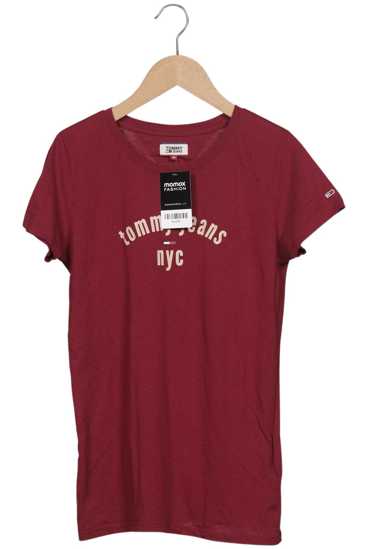 

Tommy Jeans Damen T-Shirt, rot, Gr. 38