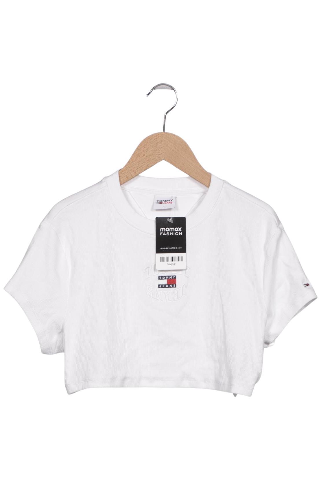 

Tommy Jeans Damen T-Shirt, weiß, Gr. 42