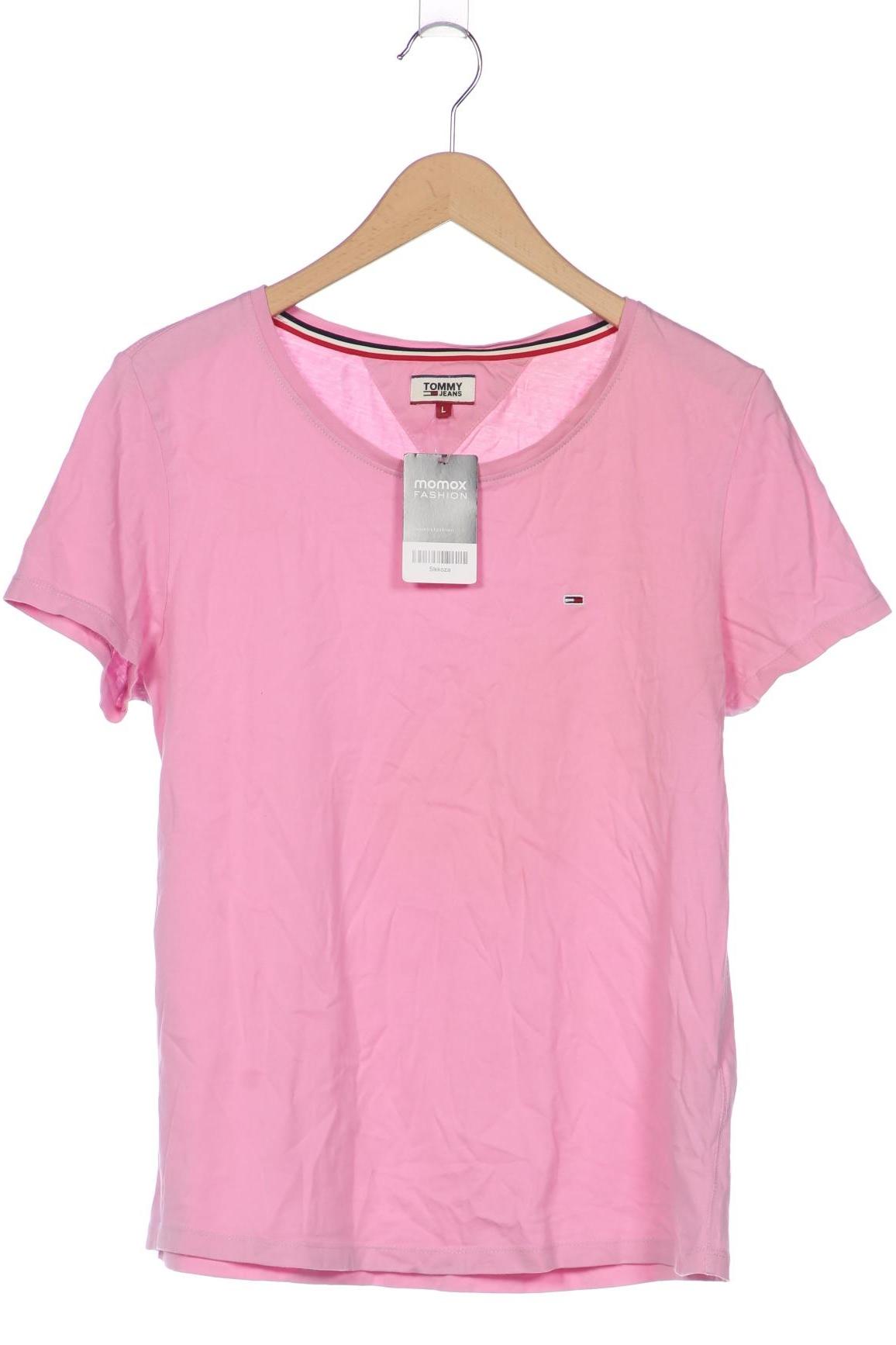 

Tommy Jeans Damen T-Shirt, pink, Gr. 42