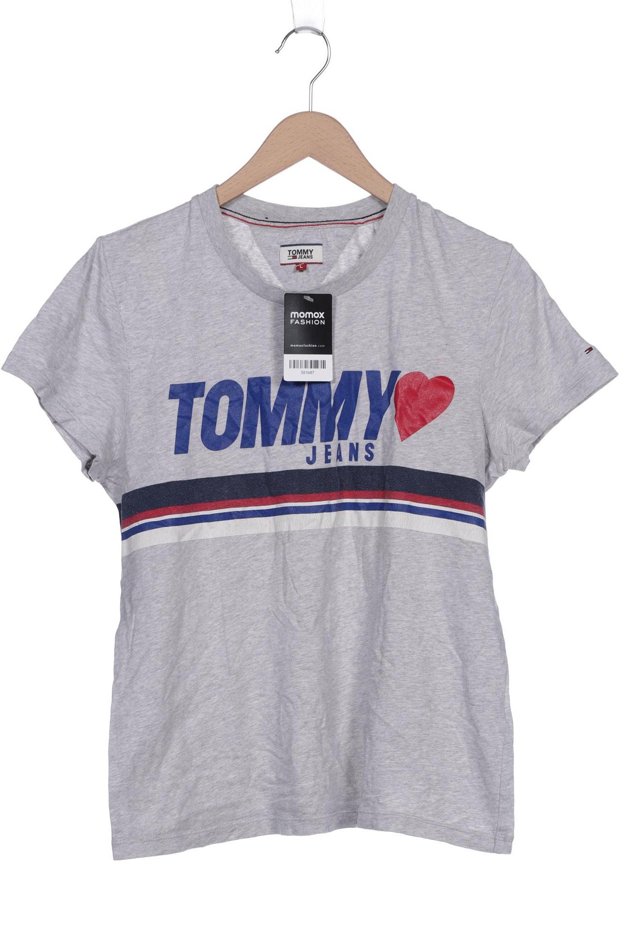 

Tommy Jeans Damen T-Shirt, grau, Gr. 42