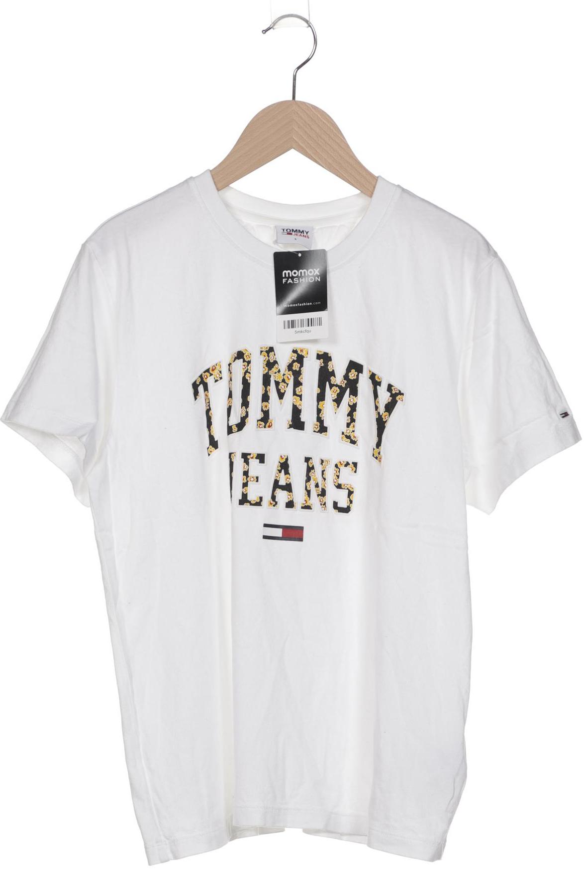 

Tommy Jeans Damen T-Shirt, weiß, Gr. 36