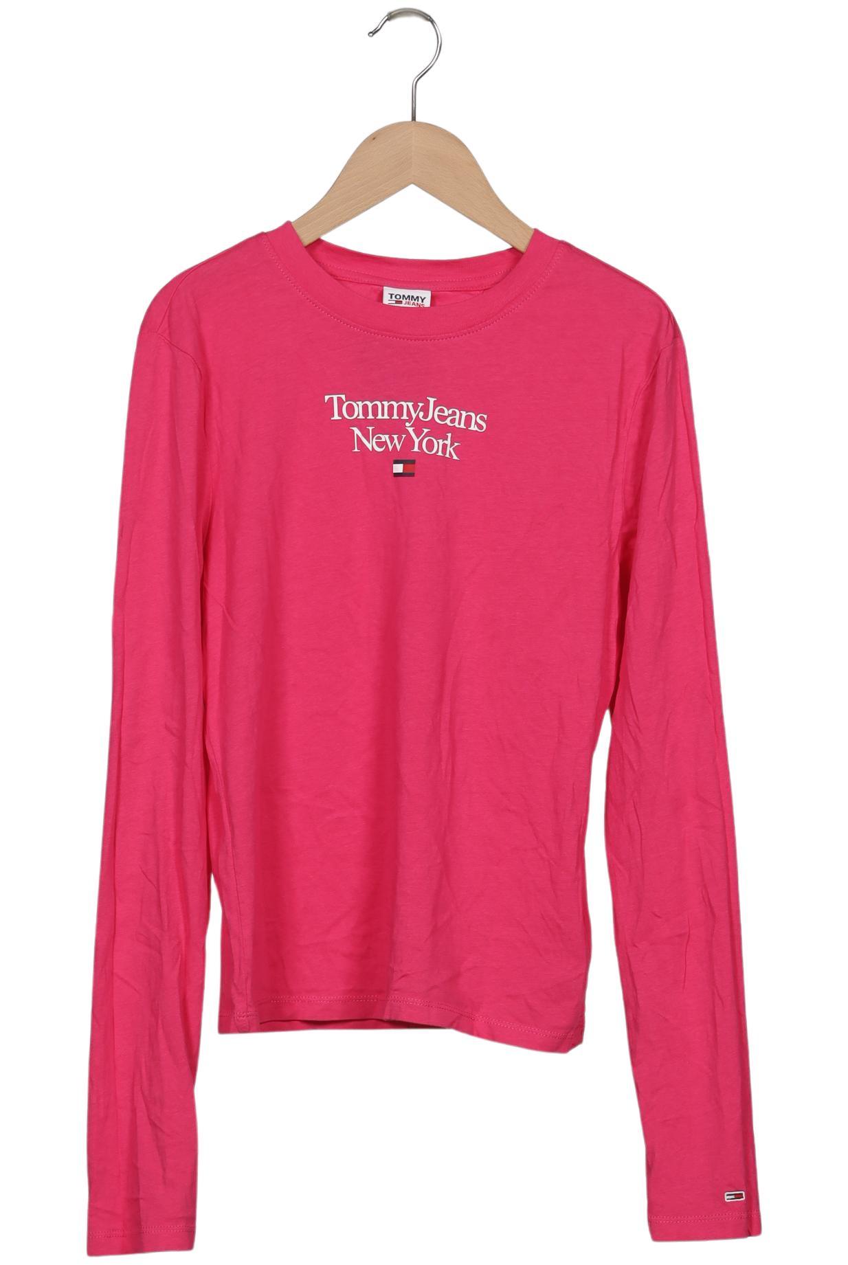 

Tommy Jeans Damen Langarmshirt, pink, Gr. 42