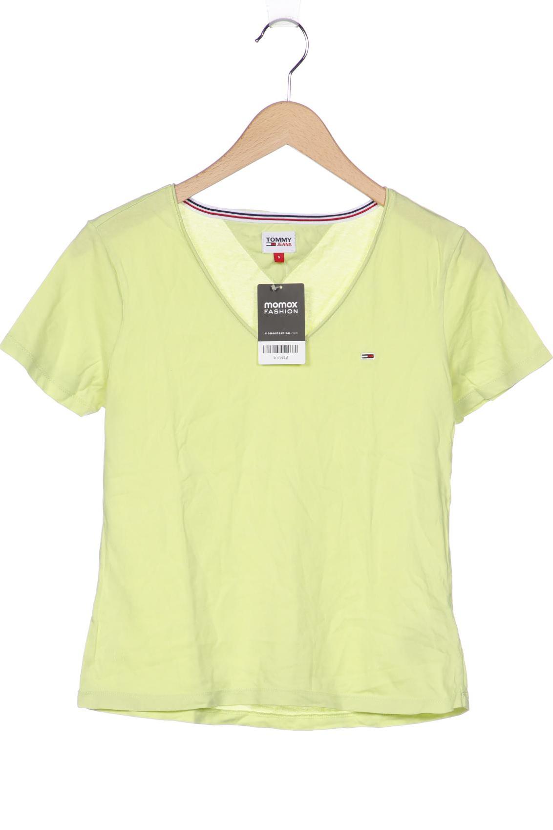 

Tommy Jeans Damen T-Shirt, hellgrün, Gr. 36