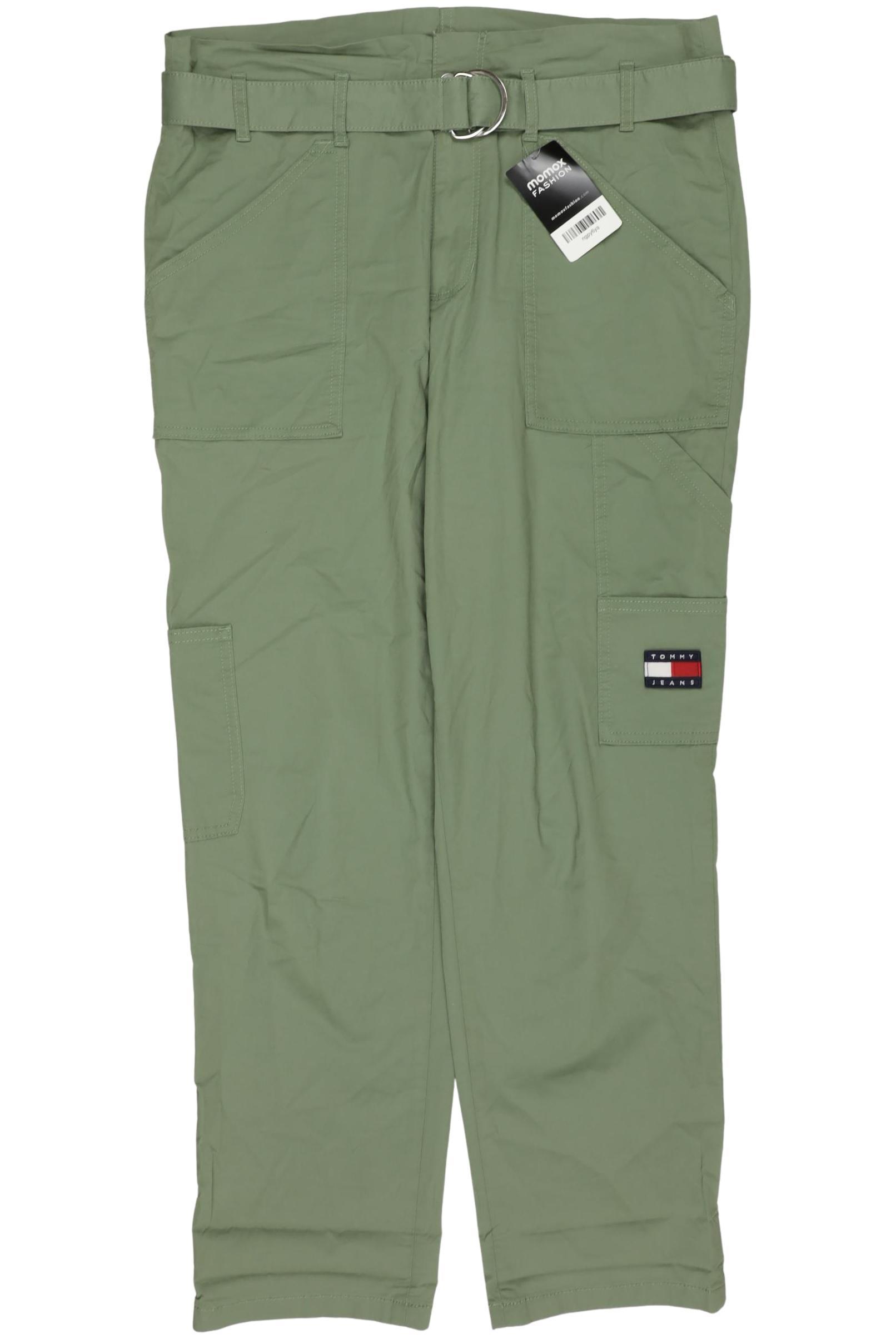 

Tommy Jeans Damen Stoffhose, grün, Gr. 6