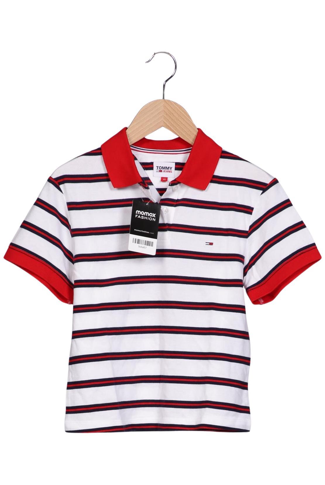 

Tommy Jeans Damen Poloshirt, weiß, Gr. 34