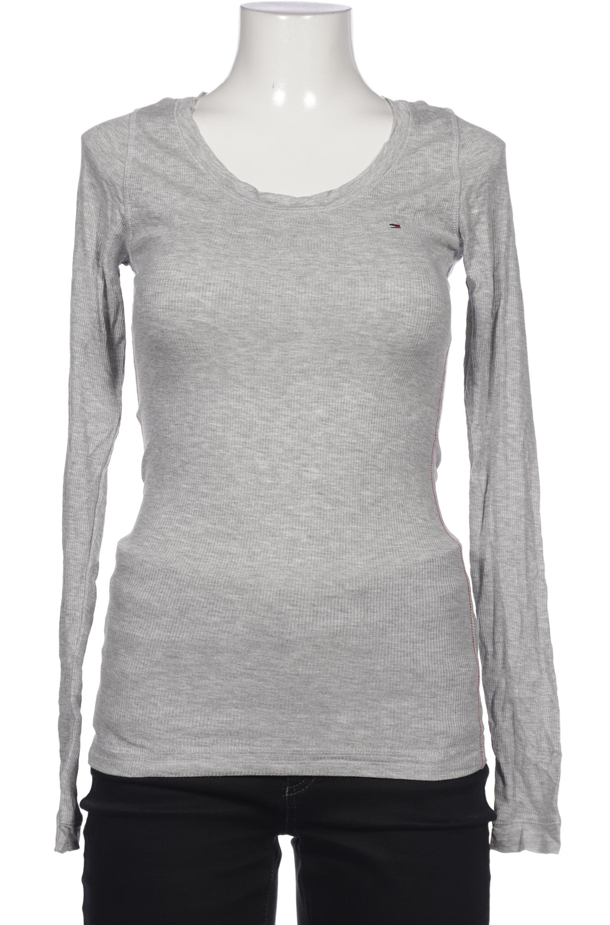 

Tommy Jeans Damen Langarmshirt, grau, Gr. 38