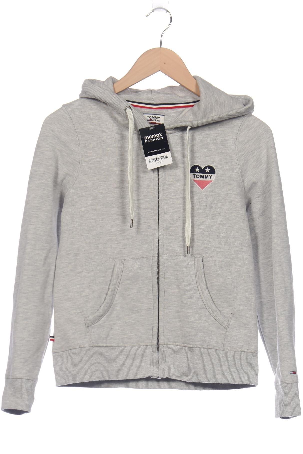 

Tommy Jeans Damen Kapuzenpullover, grau, Gr. 36