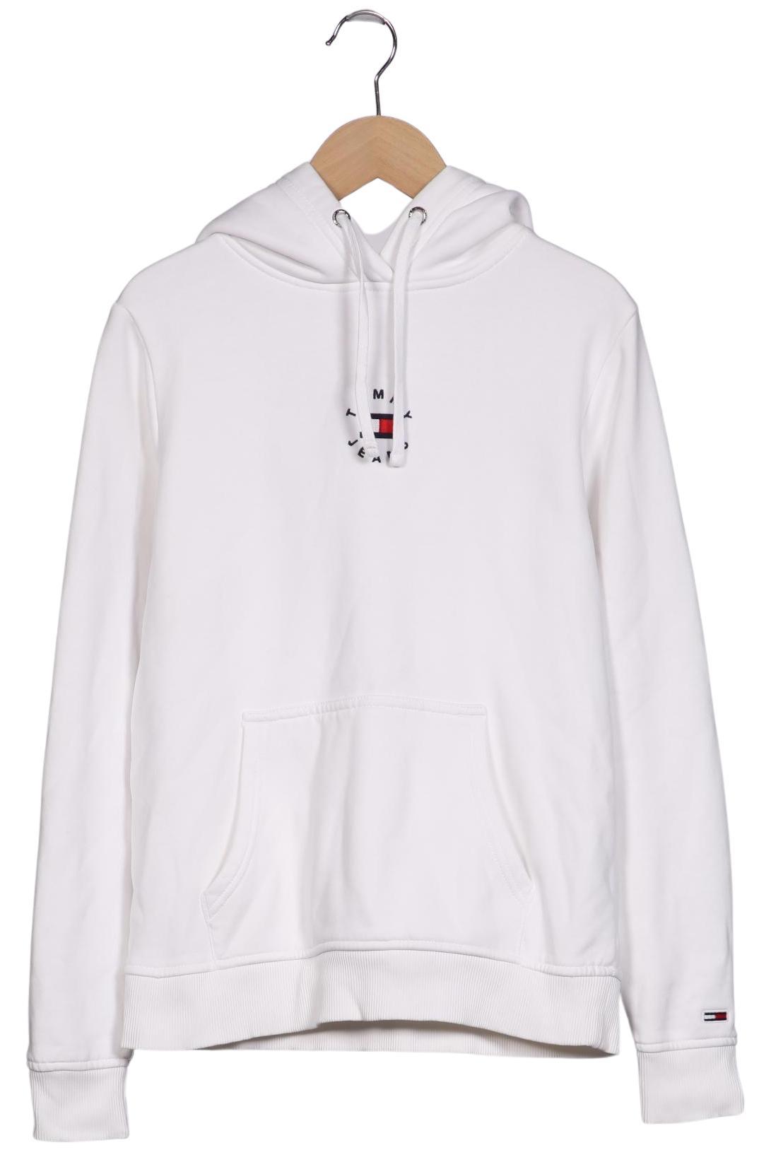 

Tommy Jeans Damen Kapuzenpullover, weiß, Gr. 36