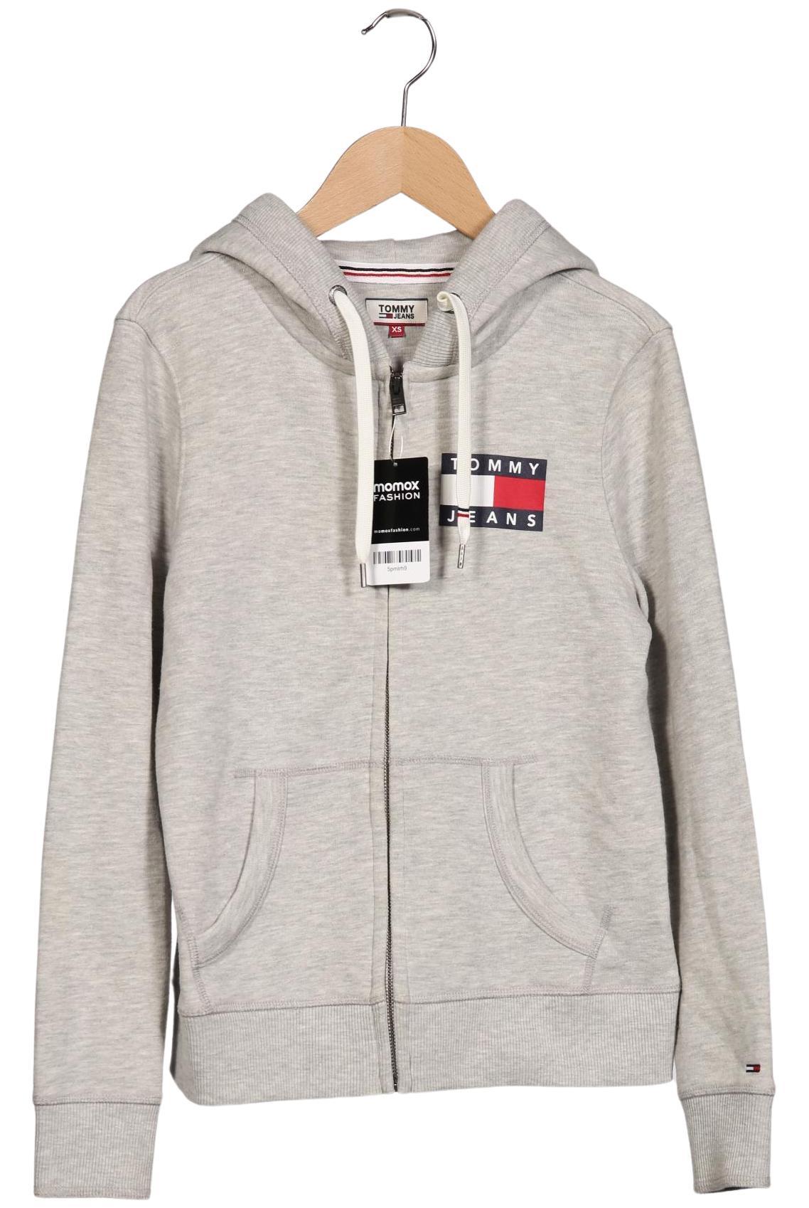 

Tommy Jeans Damen Kapuzenpullover, grau, Gr. 34