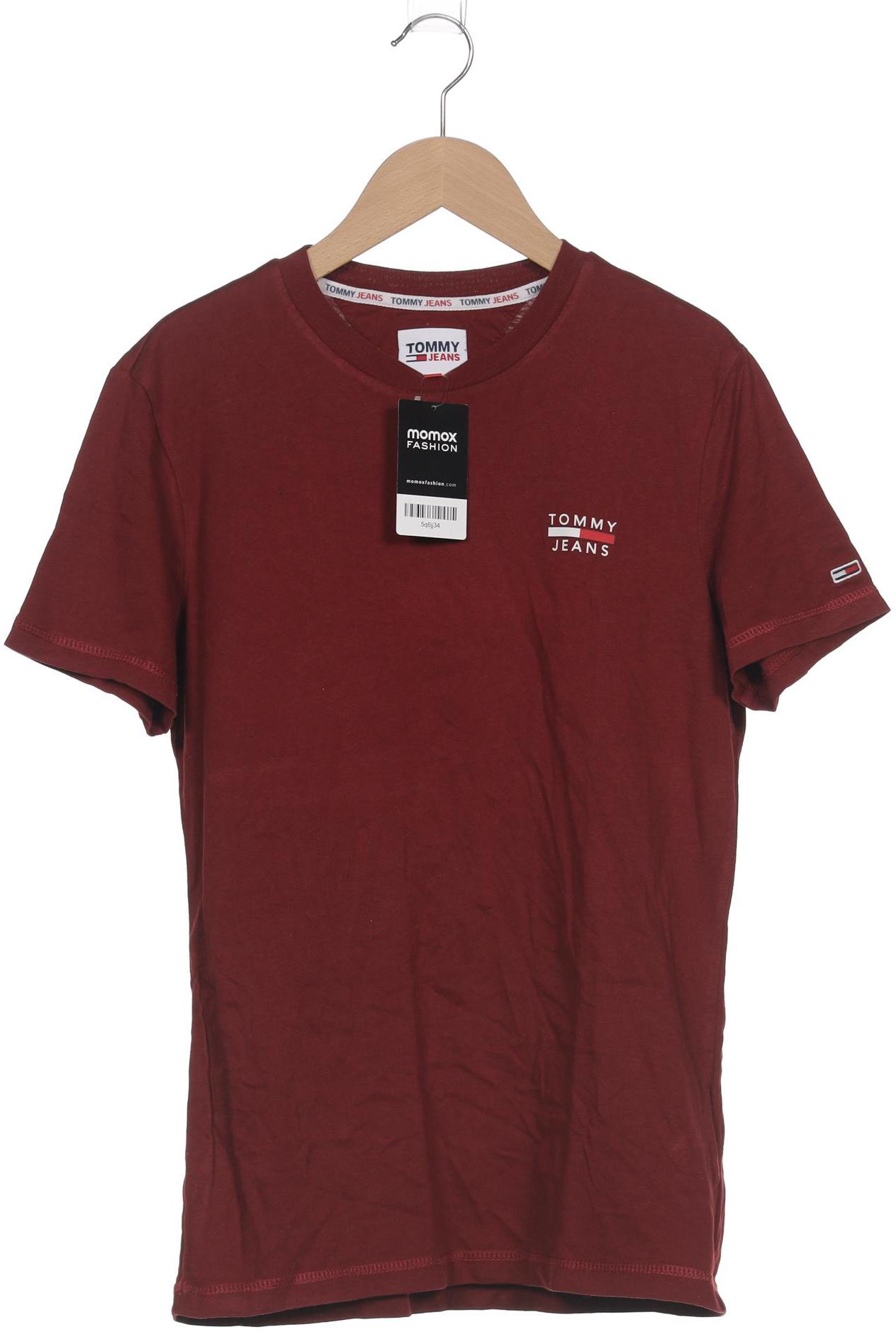 

Tommy Jeans Damen T-Shirt, bordeaux, Gr. 34