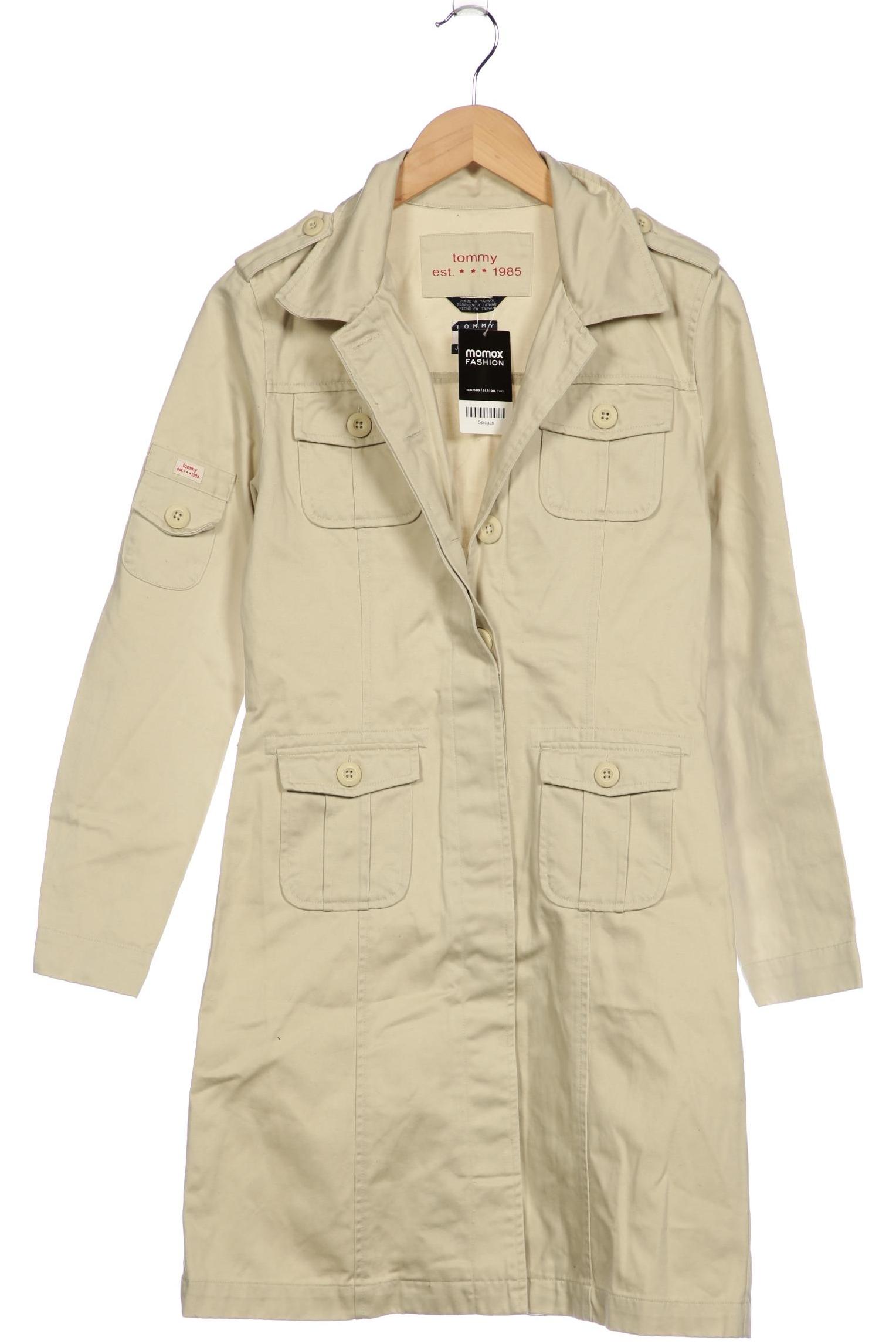 

Tommy Jeans Damen Mantel, cremeweiß, Gr. 38
