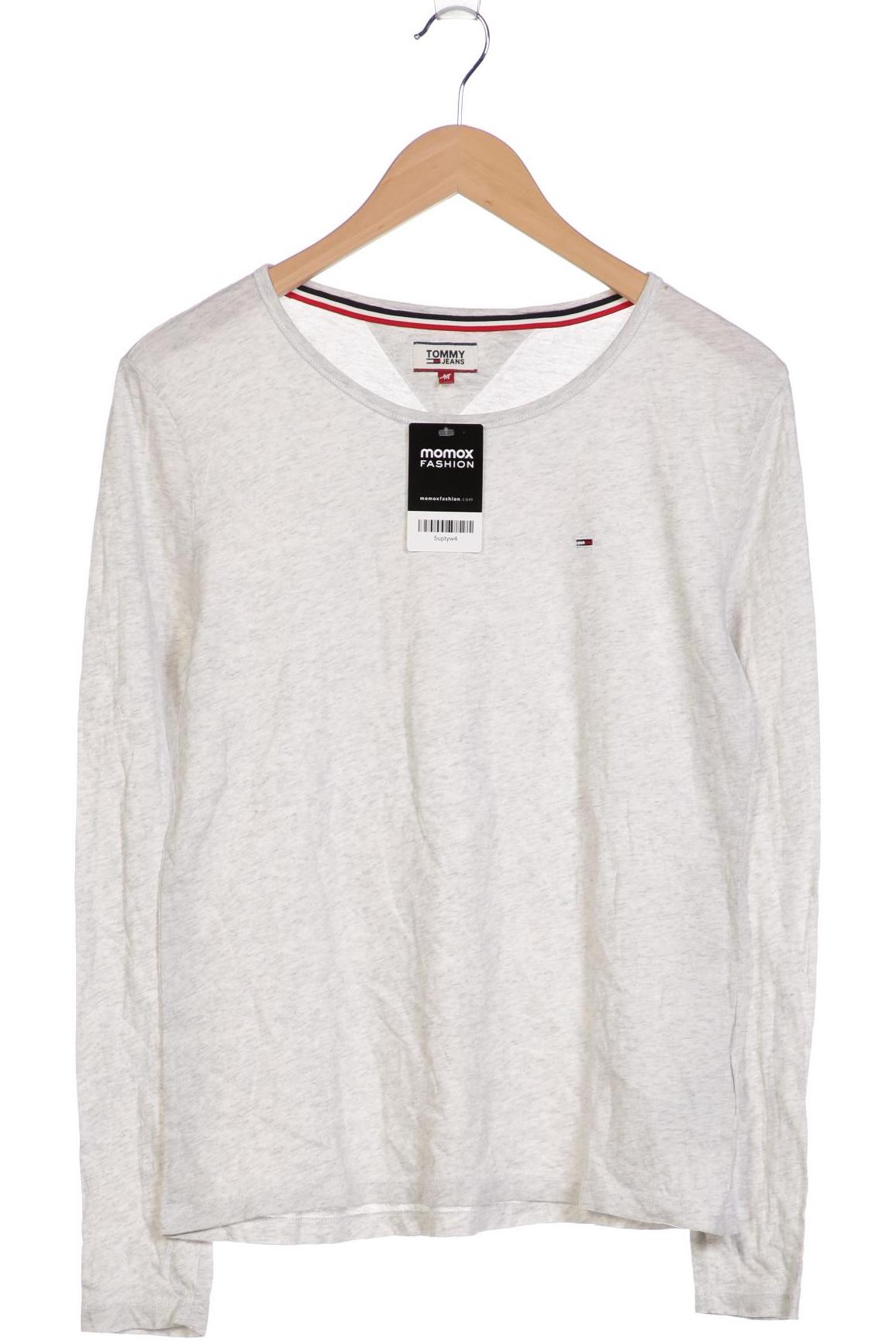 

Tommy Jeans Damen Langarmshirt, grau, Gr. 38