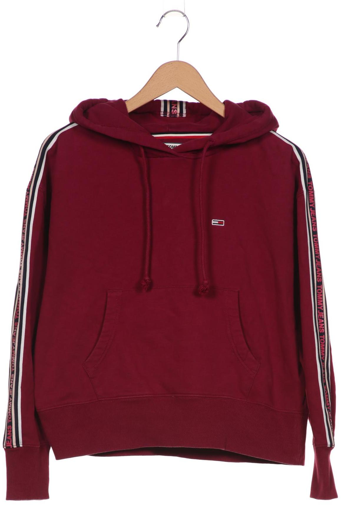 

Tommy Jeans Damen Kapuzenpullover, bordeaux, Gr. 36