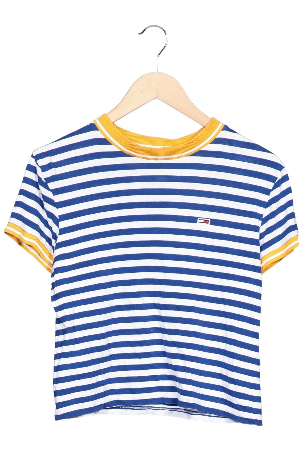 

Tommy Jeans Damen T-Shirt, mehrfarbig, Gr. 38