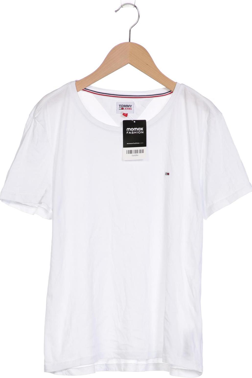 

Tommy Jeans Damen T-Shirt, weiß, Gr. 38