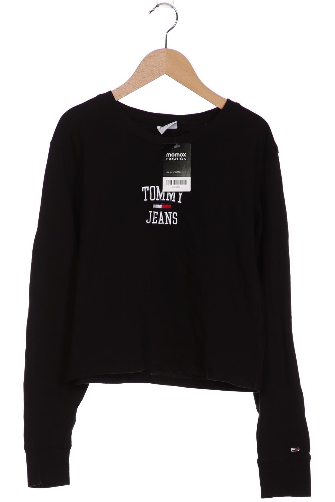 

Tommy Jeans Damen Langarmshirt, schwarz, Gr. 38